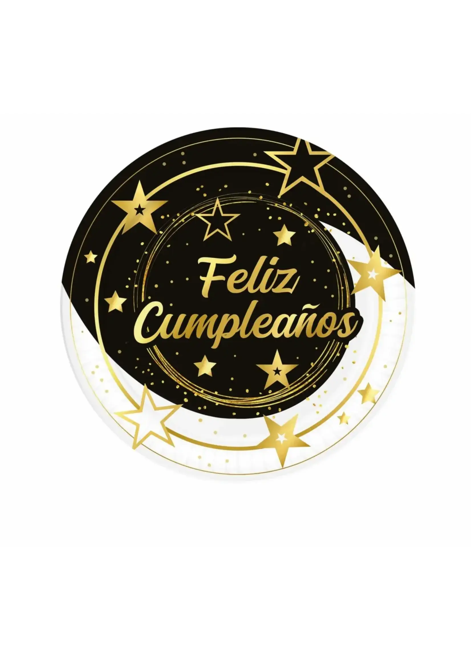 Fiestas Guirca Borden Feliz Cumpleanos  23cm