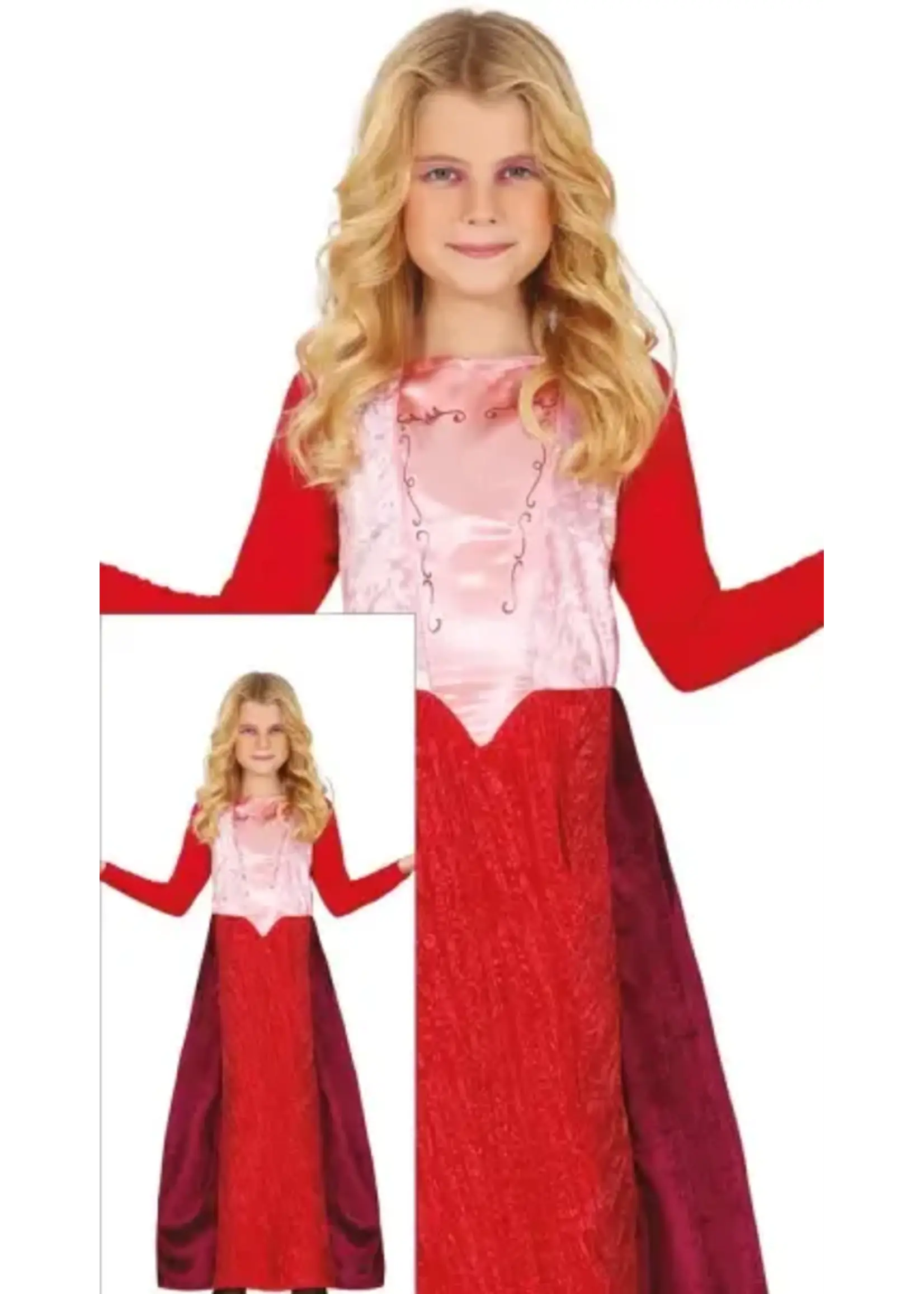 Fiestas Guirca Sprookjes heks rood/roze kind