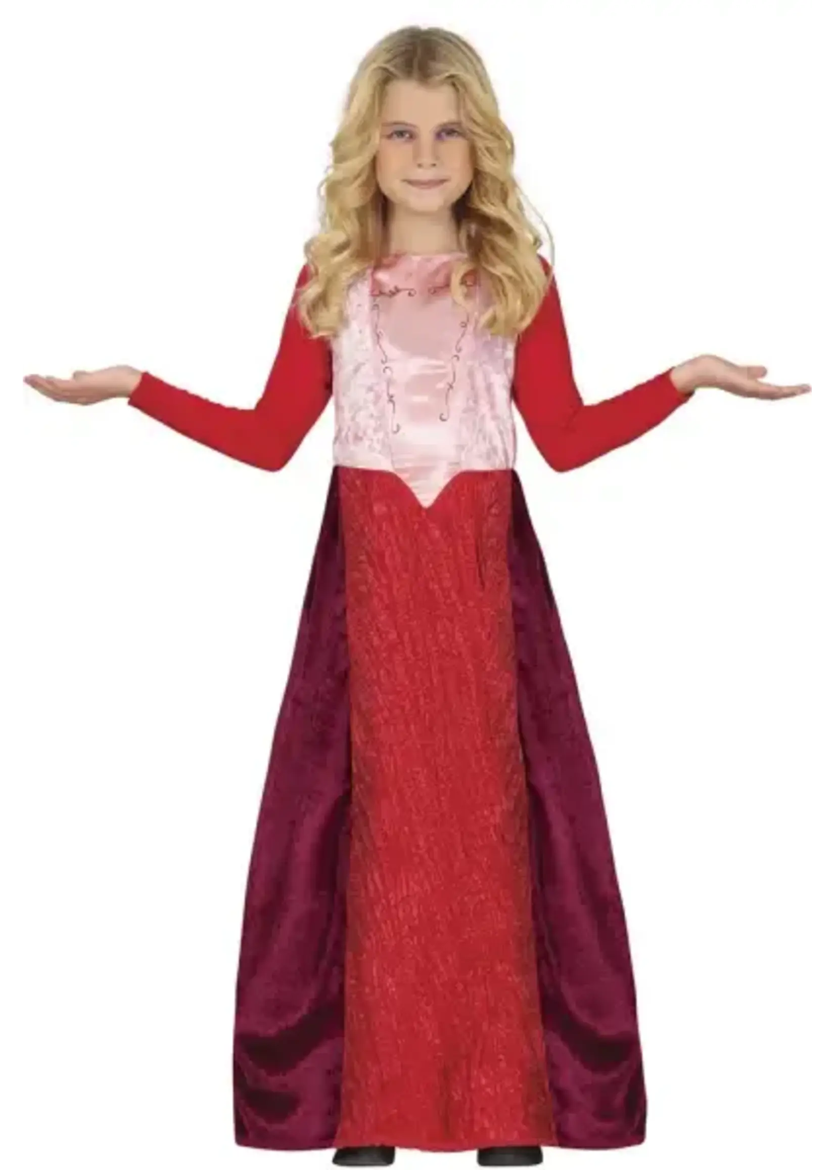 Fiestas Guirca Sprookjes heks rood/roze kind