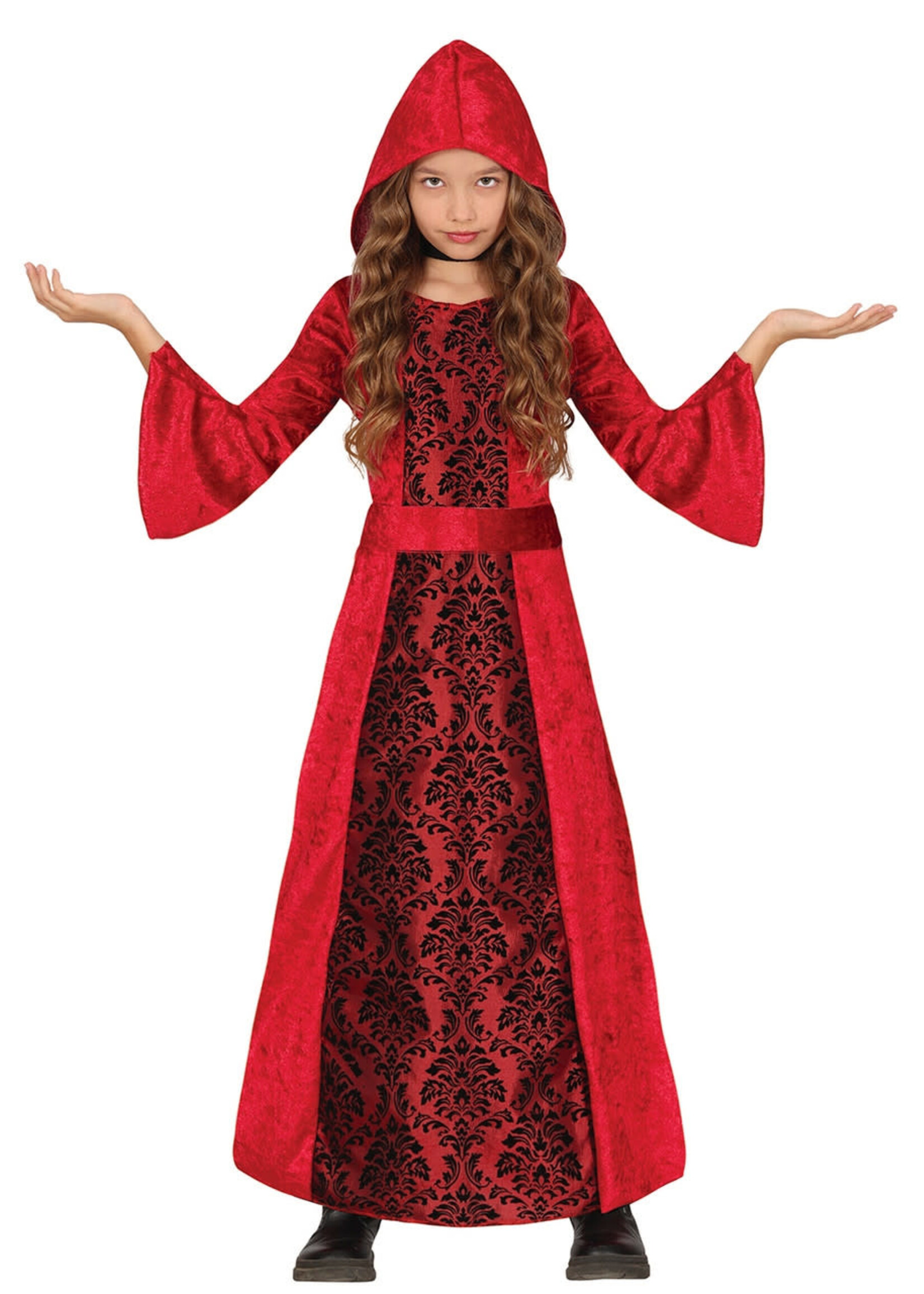 Fiestas Guirca Gothic rood vampier kostuum kind