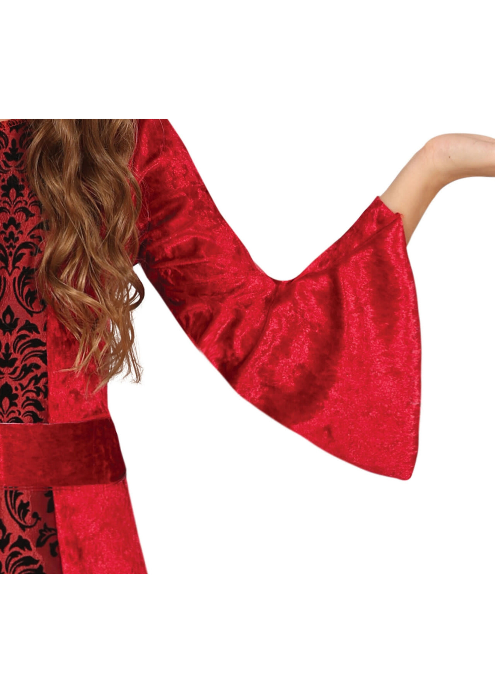 Fiestas Guirca Gothic rood vampier kostuum kind