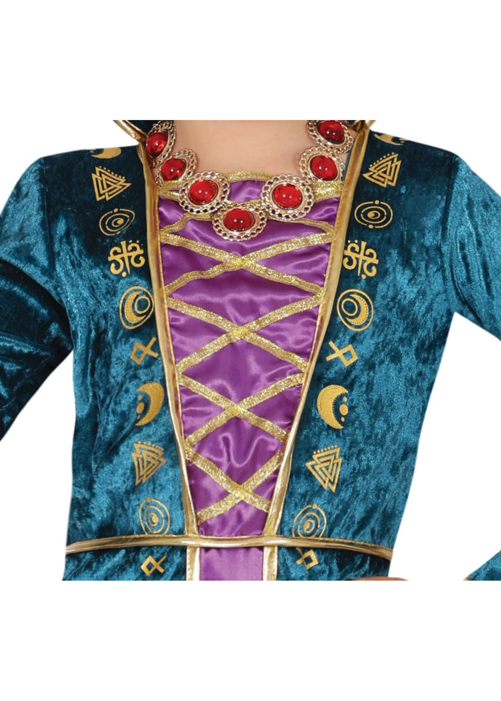 Fiestas Guirca Sprookjes heks blauw / paars kind