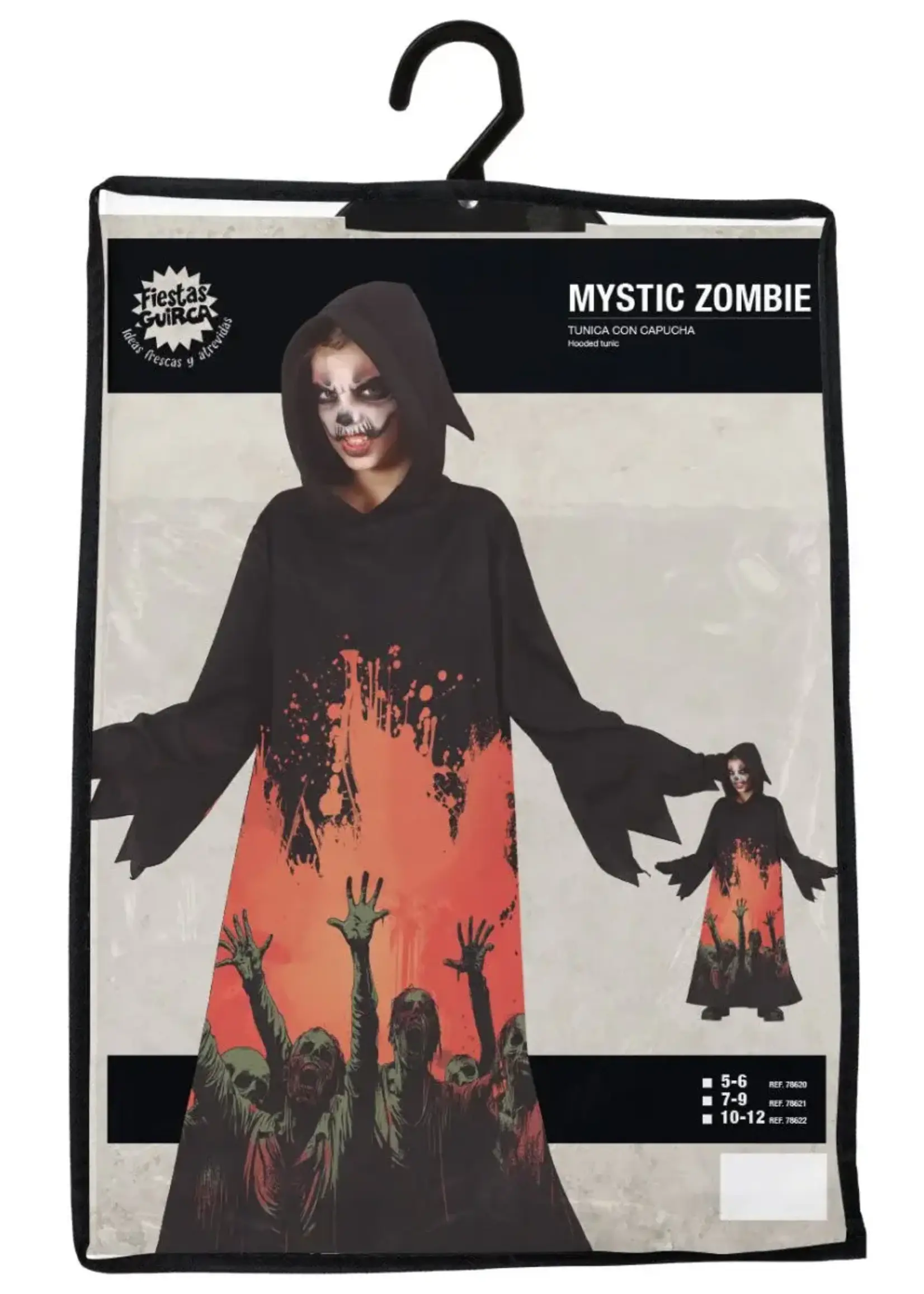 Fiestas Guirca Kostuum Mystieke Zombie Halloween
