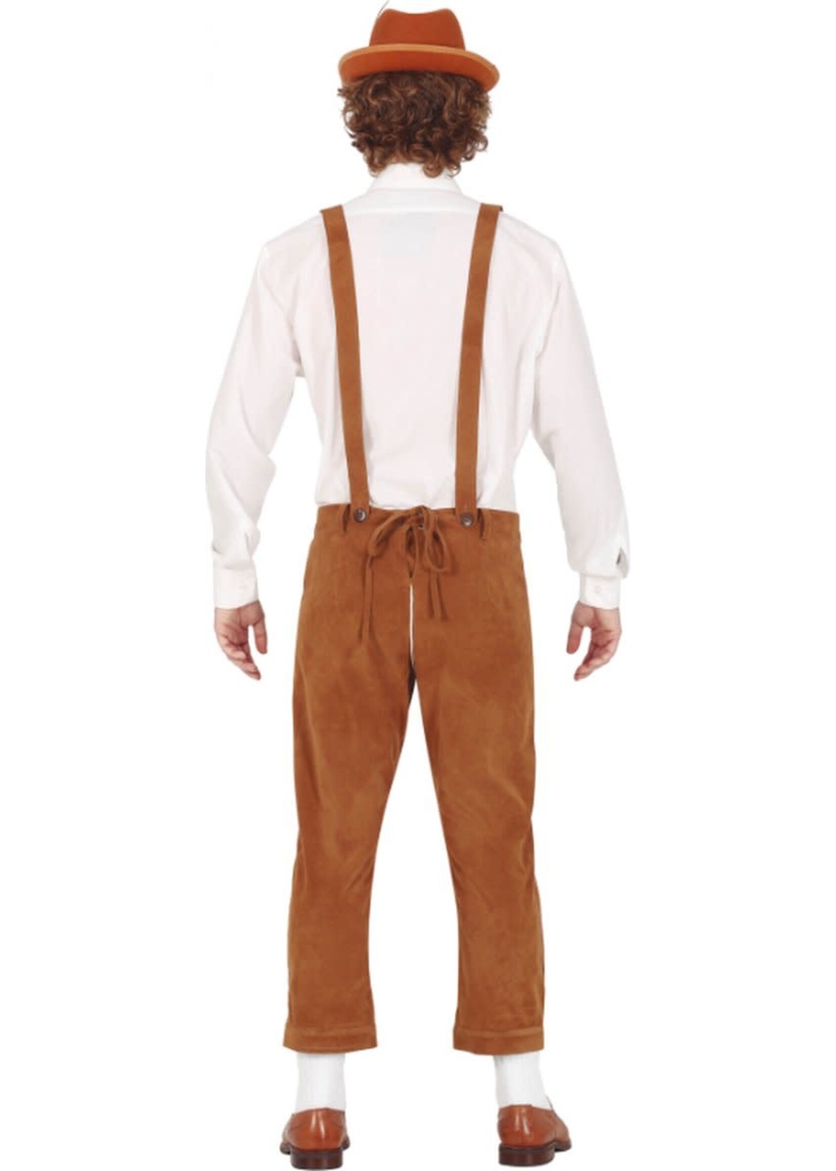 Fiestas Guirca Tiroler broek bruin