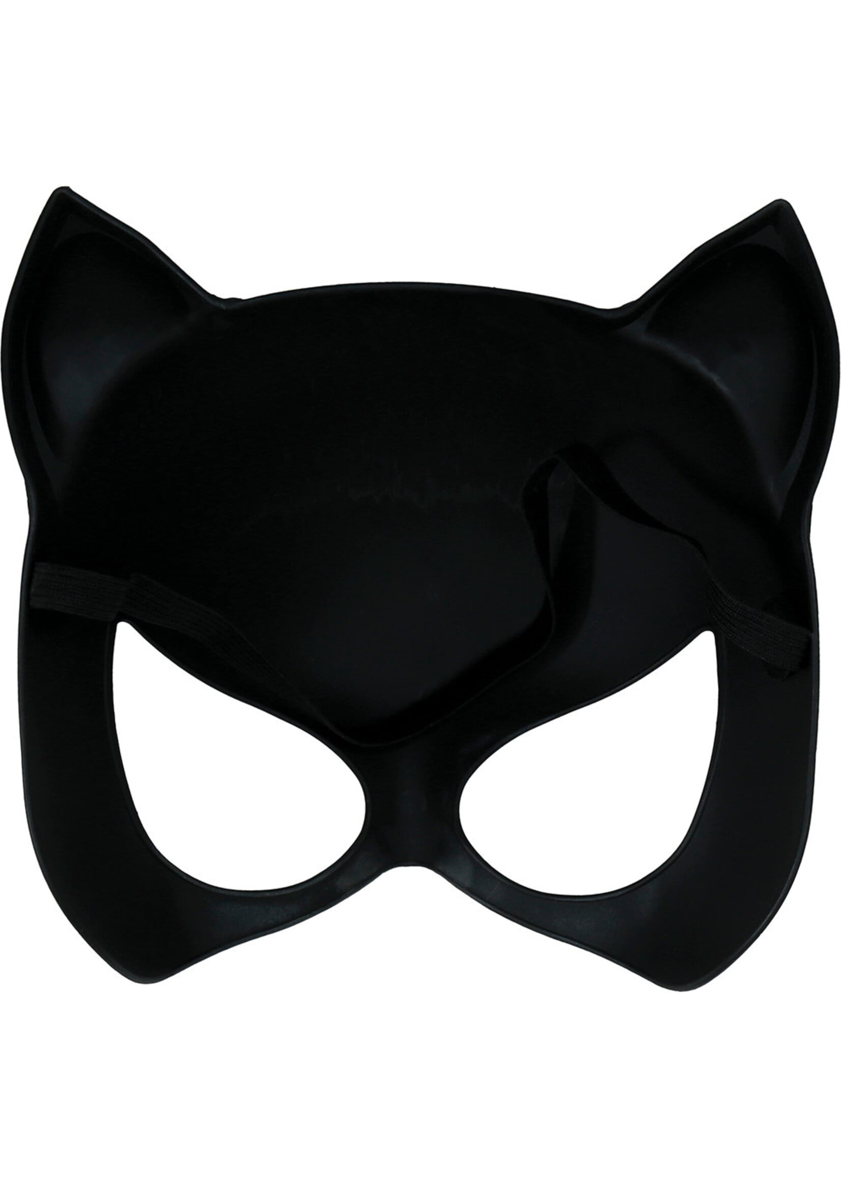 Fiestas Guirca Masker zwarte kat half gezicht
