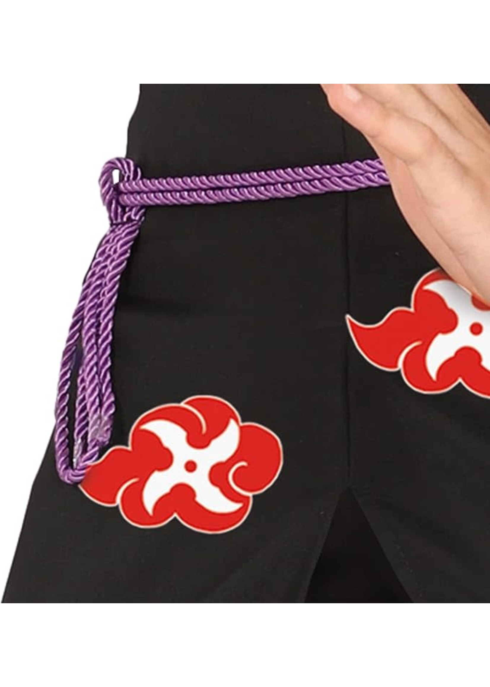 Fiestas Guirca Tienerkostuum Zwarte Anime Ninja 14-16 jaar