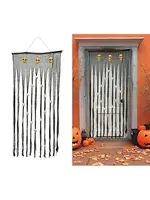 Fiestas Guirca Halloween Gordijn met Schedels 180cm