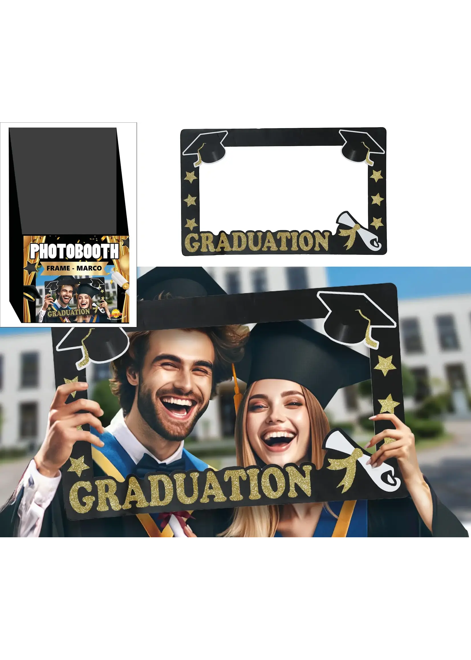 Fiestas Guirca Photobooth Graduation Frame