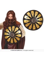 Fiestas Guirca Schild Spartaan Goudzwart