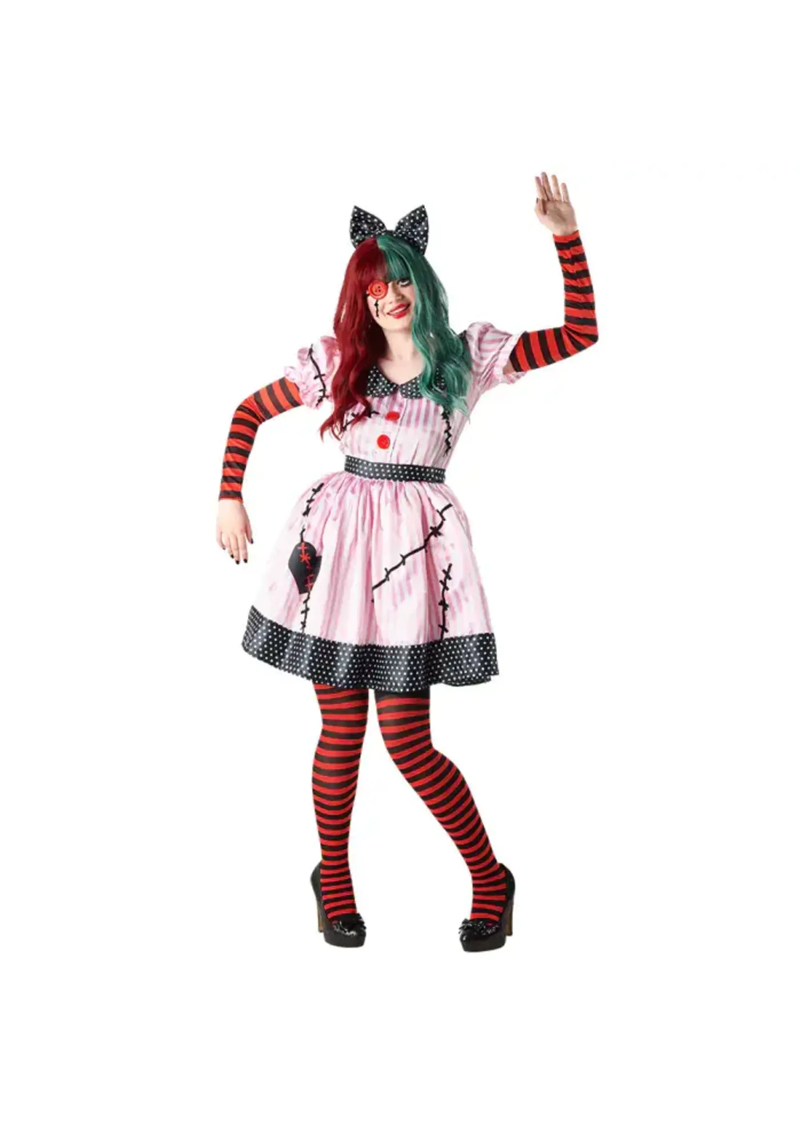 Boland Kostuum Possessed doll volwassenen