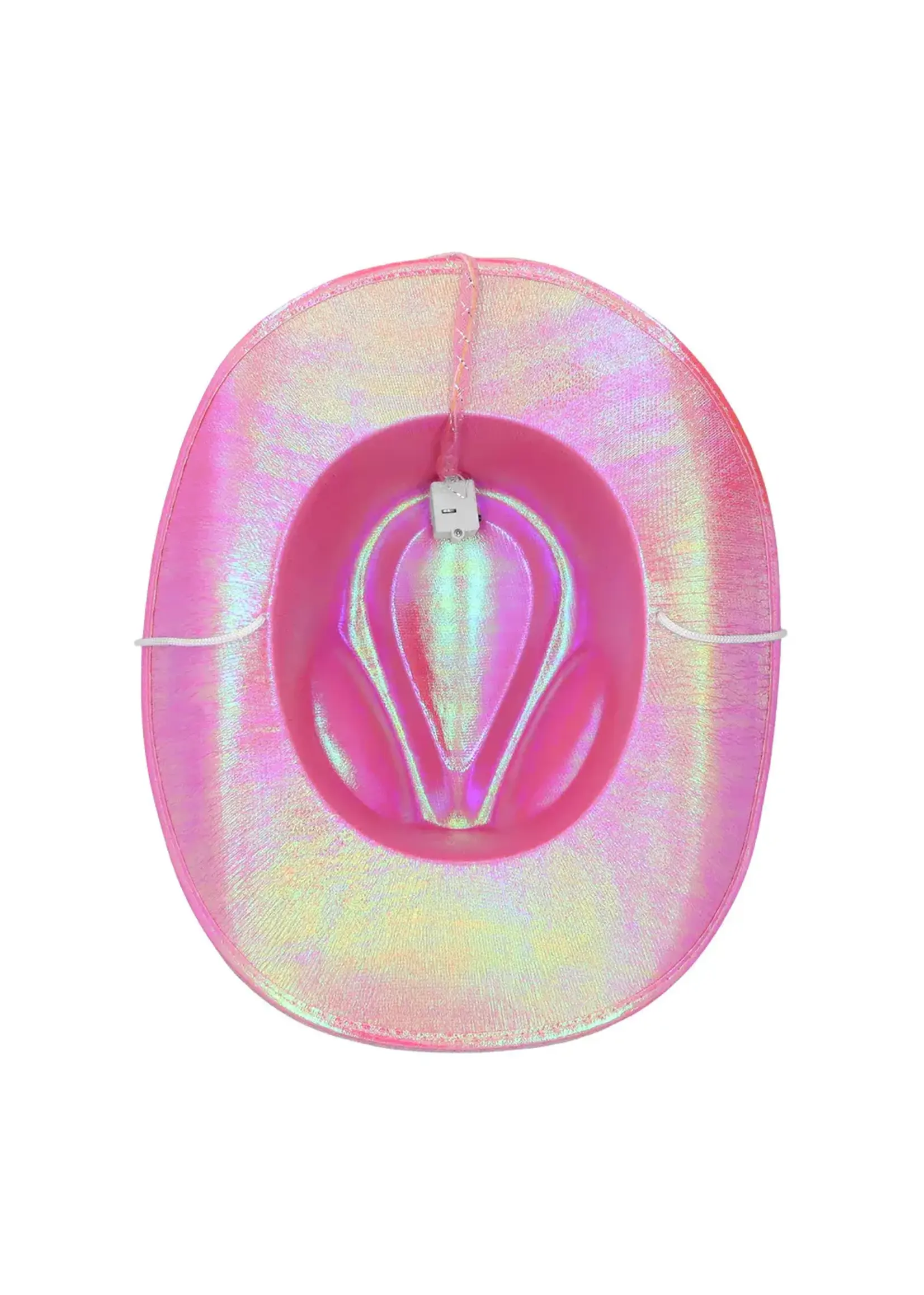Boland LED hoed cowboy Pearl roze
