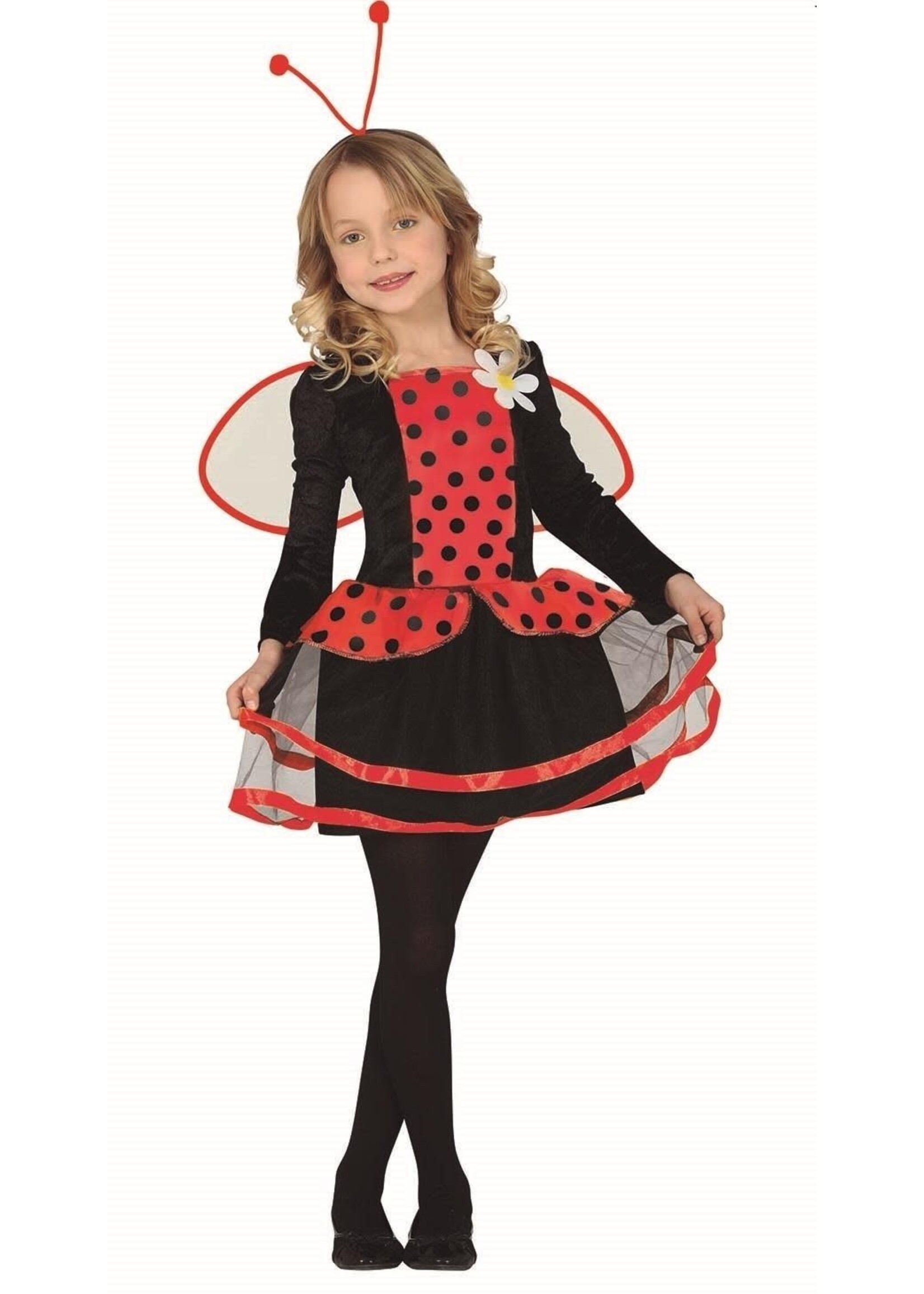 Fiestas Guirca Kinderkostuum Jurk Lieveheersbeestje