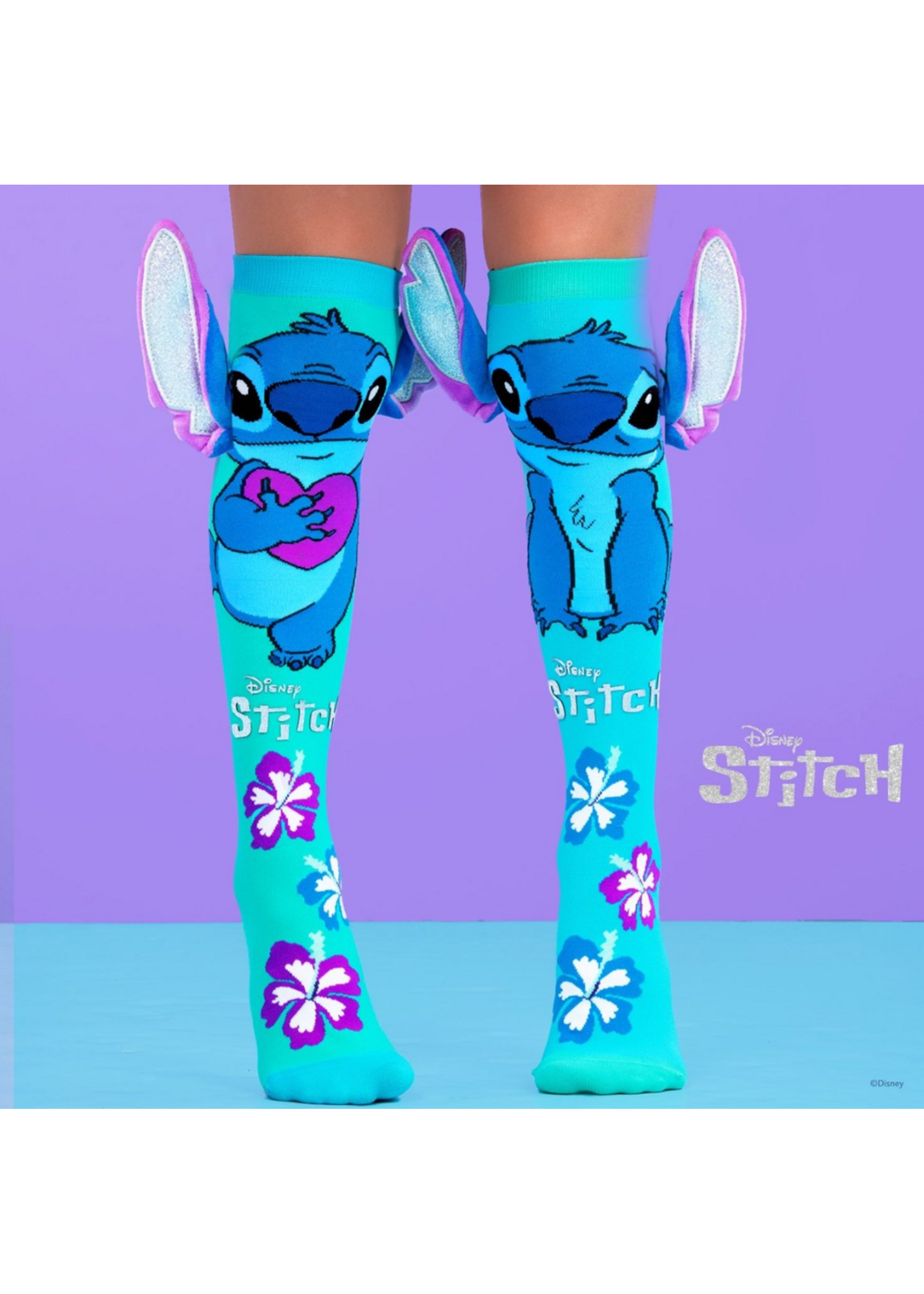 MadMia MadMia Stitch Silver Kniekousen