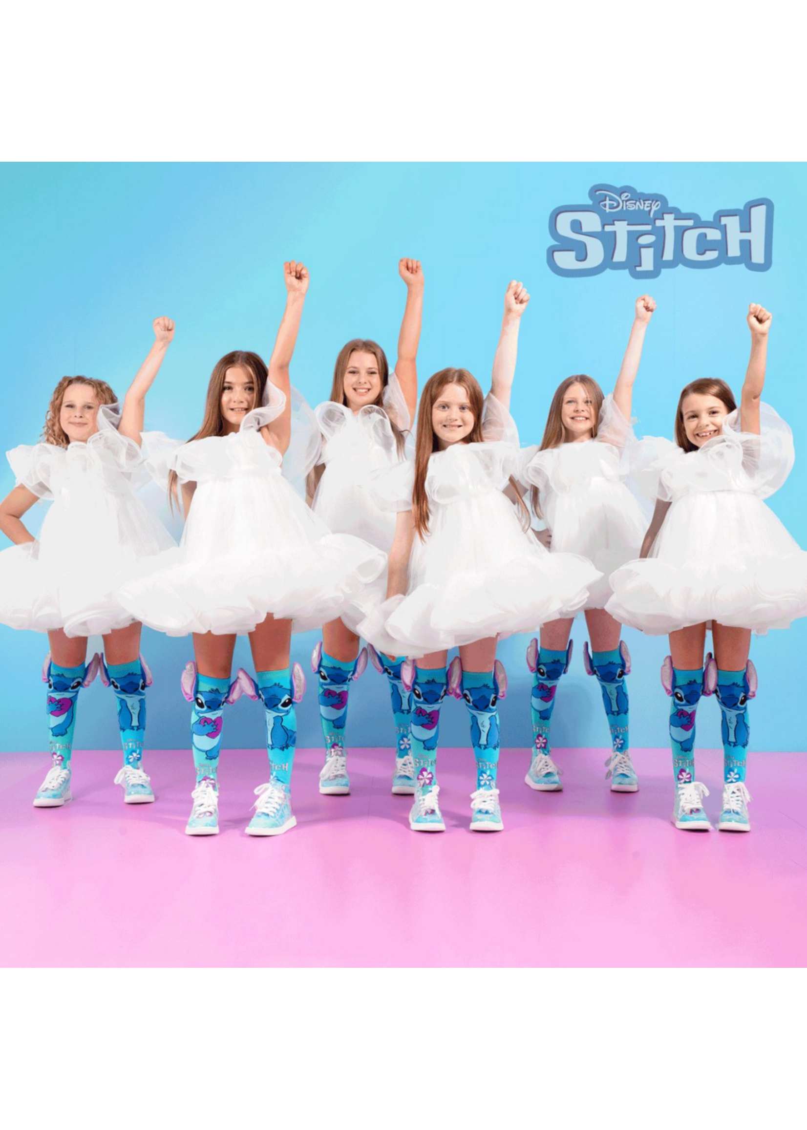 MadMia MadMia Stitch Silver Kniekousen