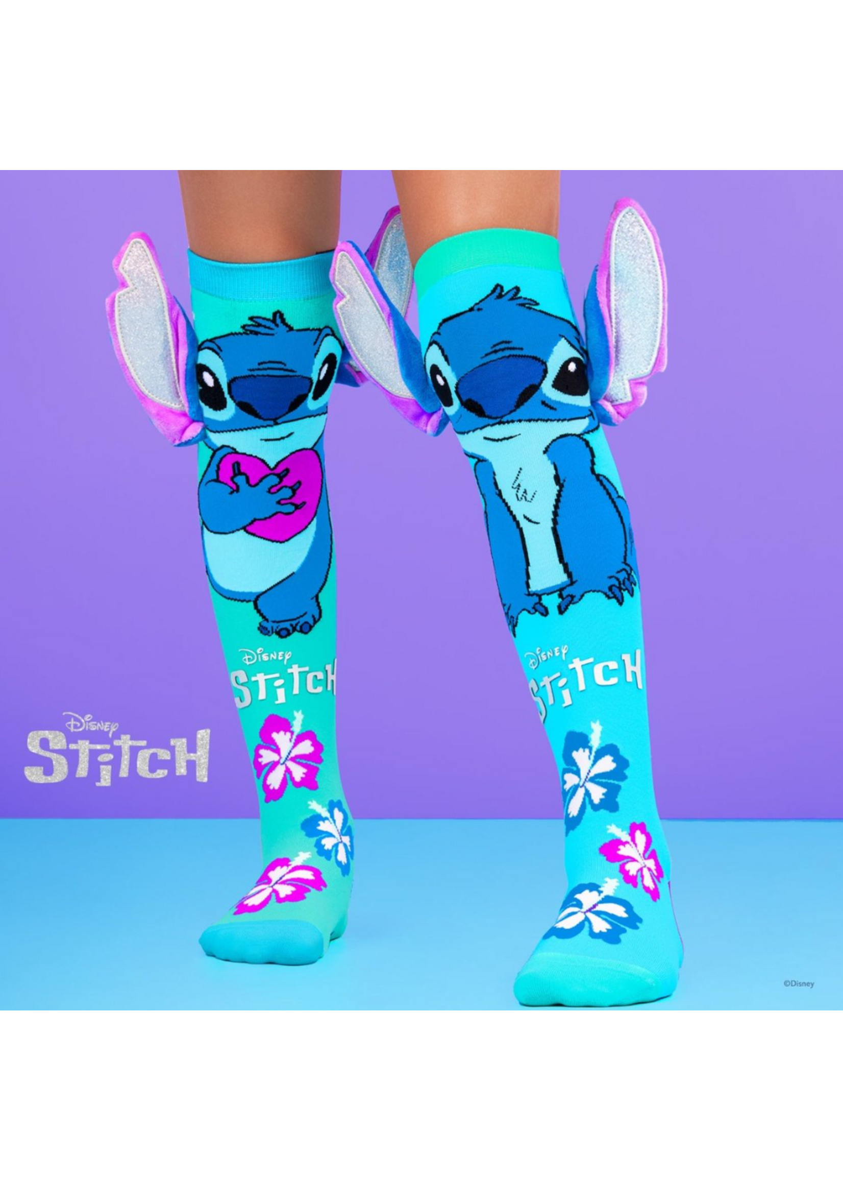 MadMia MadMia Stitch Silver Kniekousen