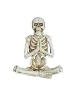 Fiestas Guirca Halloween decoratie zittende skelet