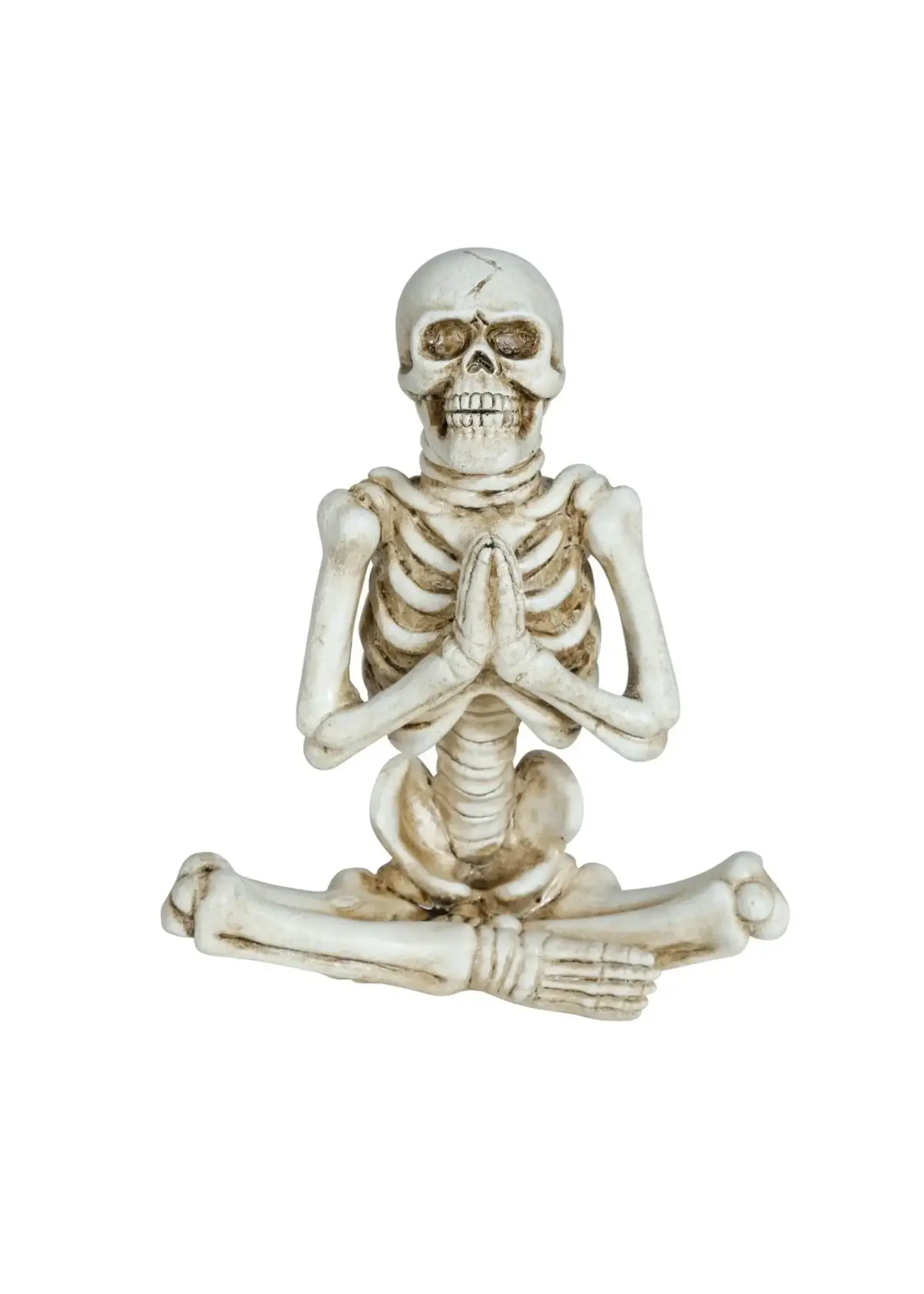 Fiestas Guirca Halloween decoratie zittende skelet