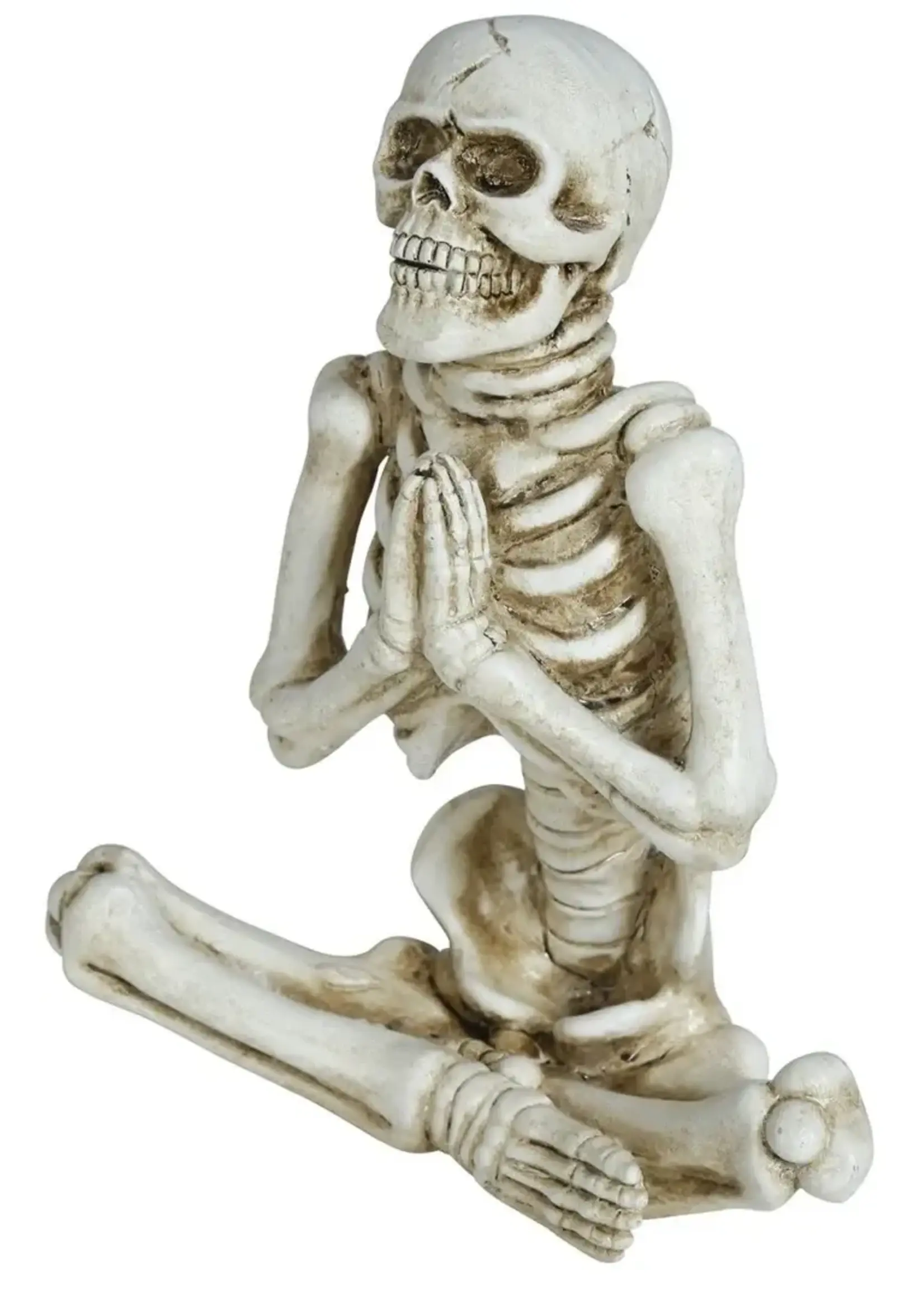 Fiestas Guirca Halloween decoratie zittende skelet