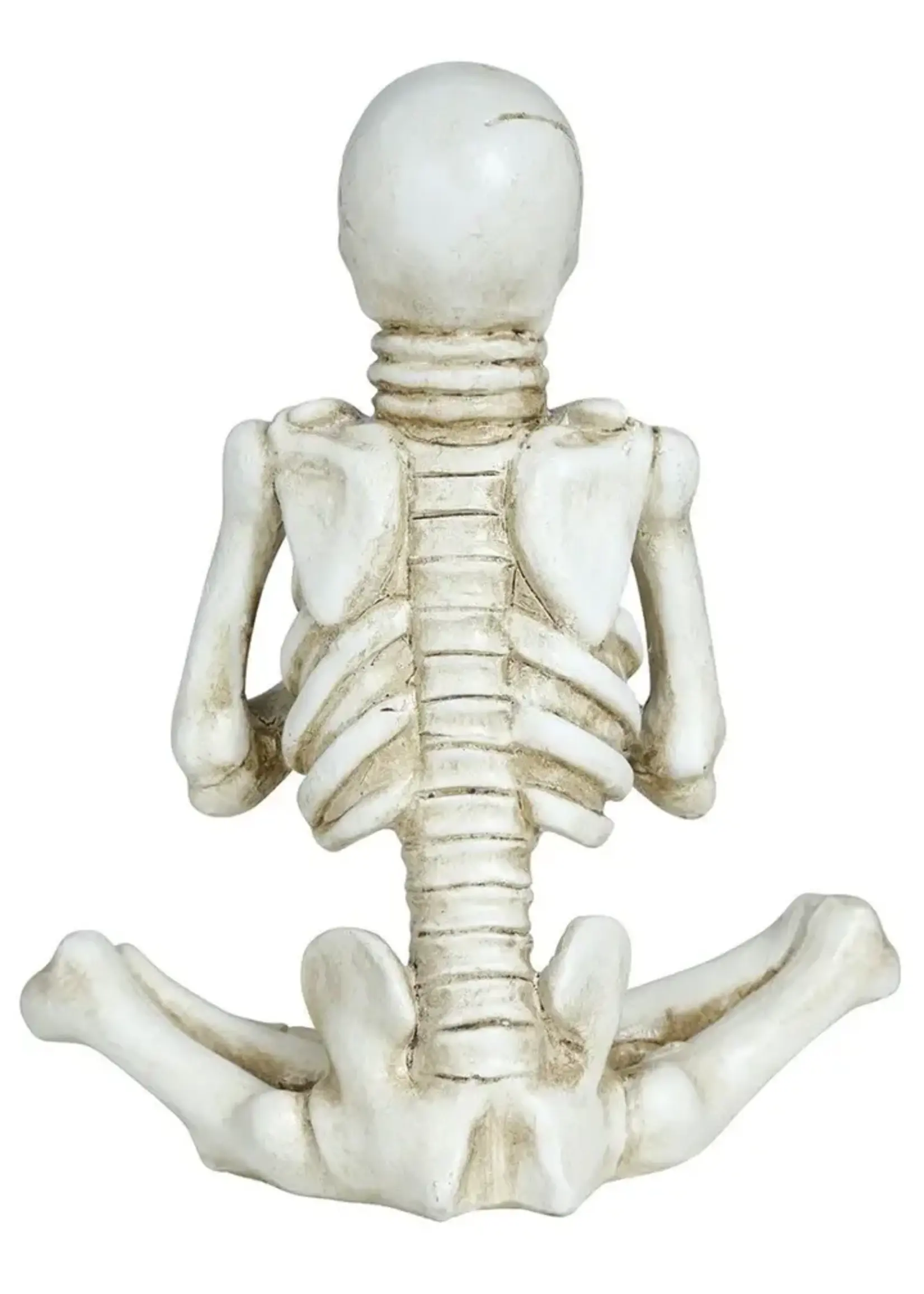 Fiestas Guirca Halloween decoratie zittende skelet