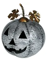 Fiestas Guirca Pompoen zilver met licht