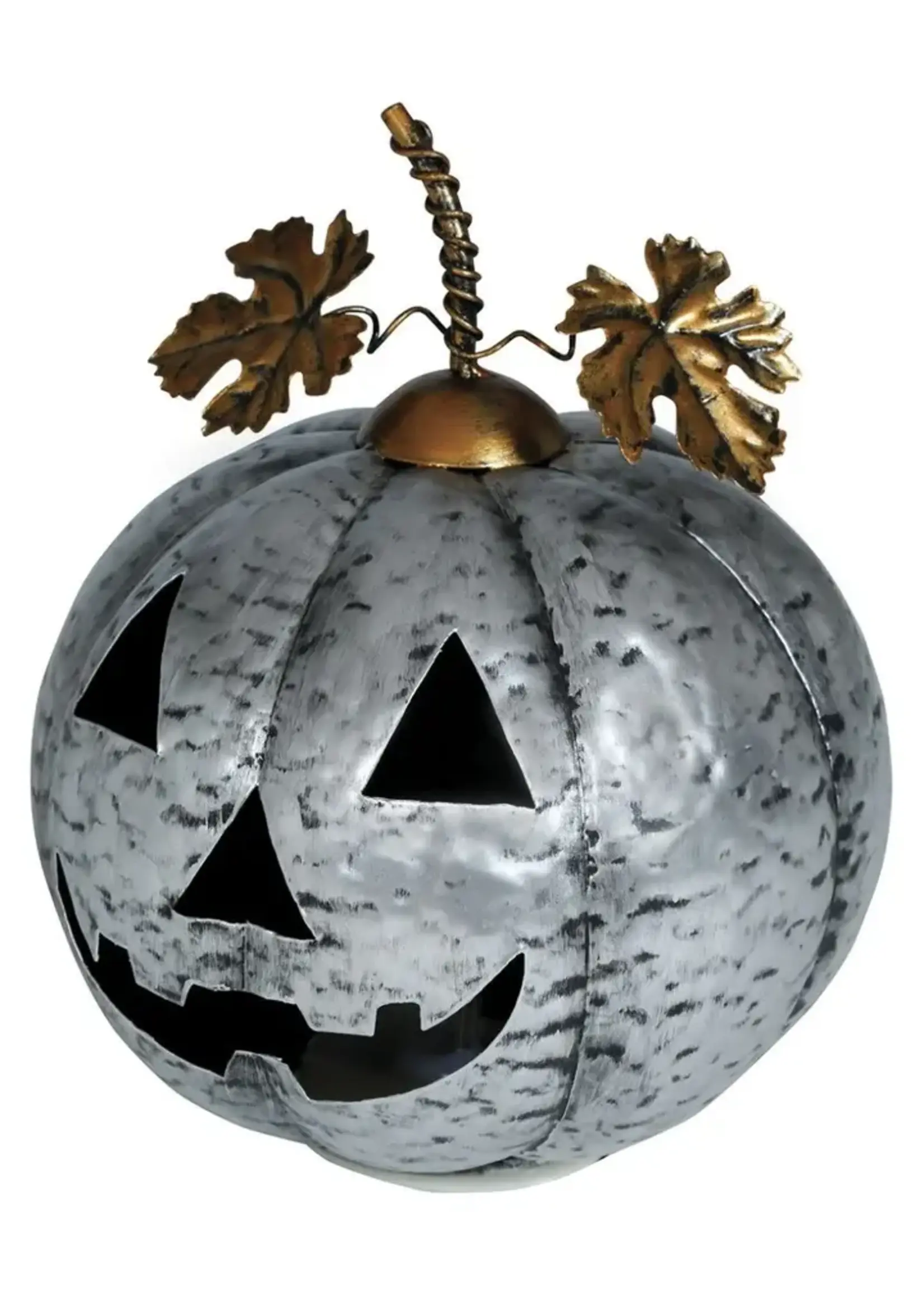 Fiestas Guirca Pompoen zilver met licht