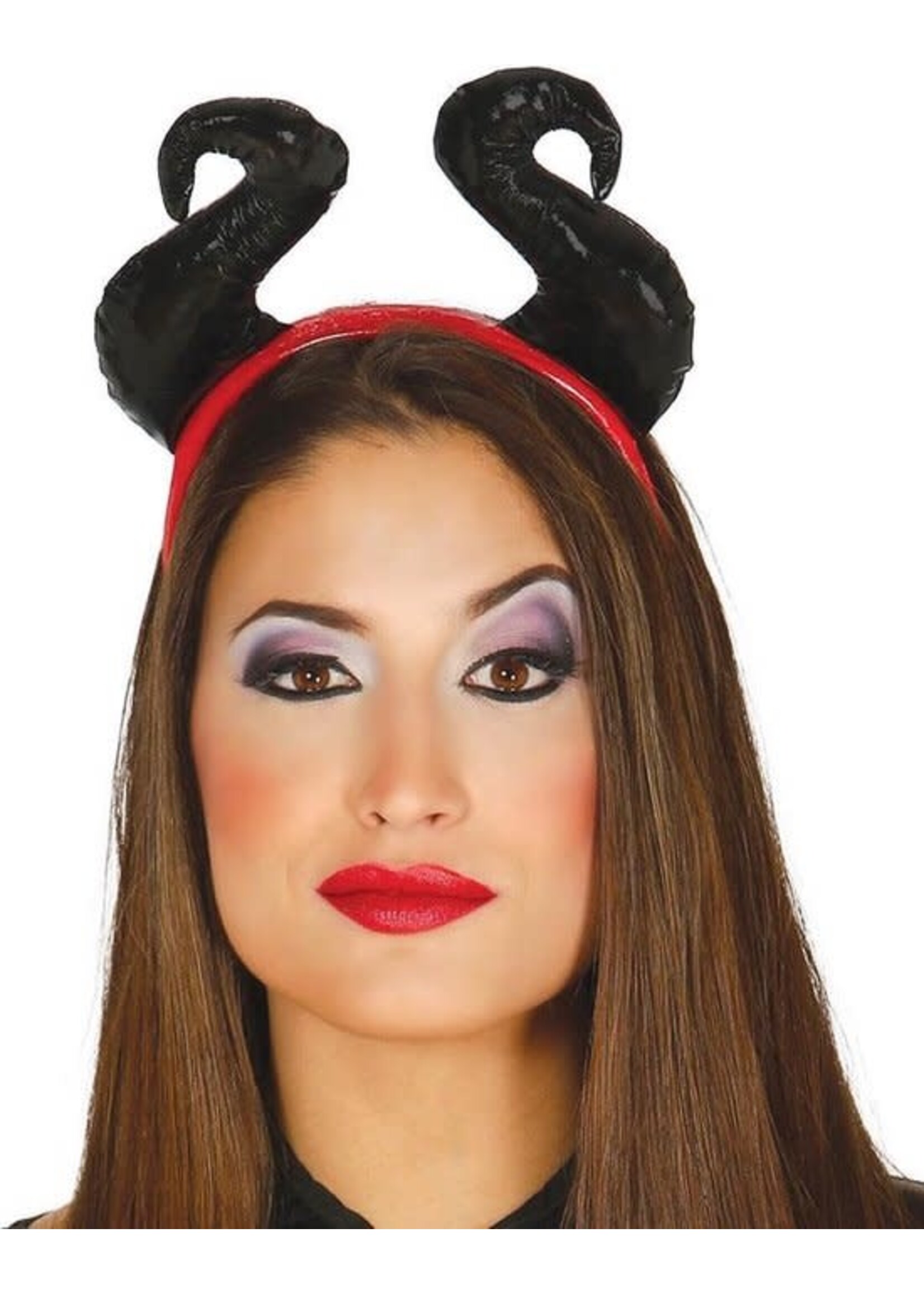 Fiestas Guirca Tiara met hoorns