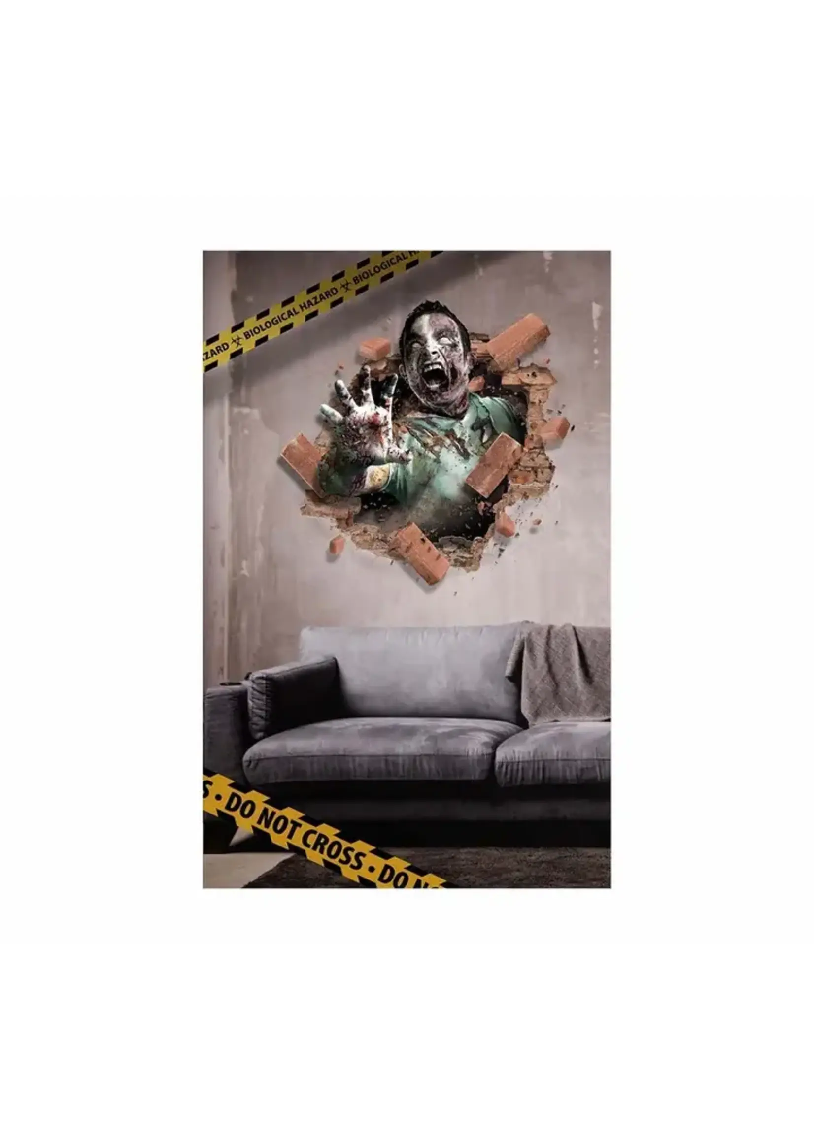 Fiestas Guirca Halloween Muursticker Zombie 80cm