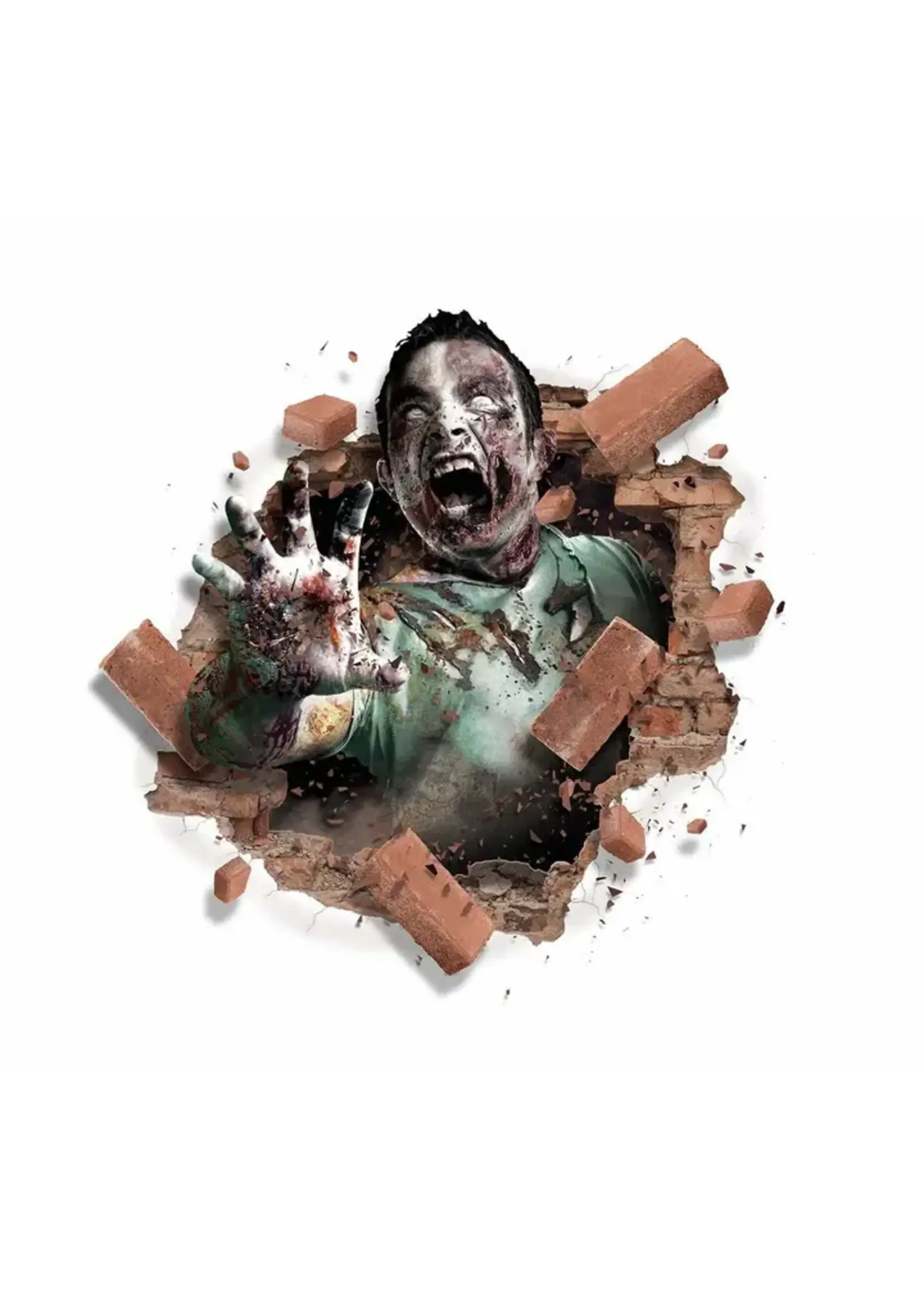 Fiestas Guirca Halloween Muursticker Zombie 80cm