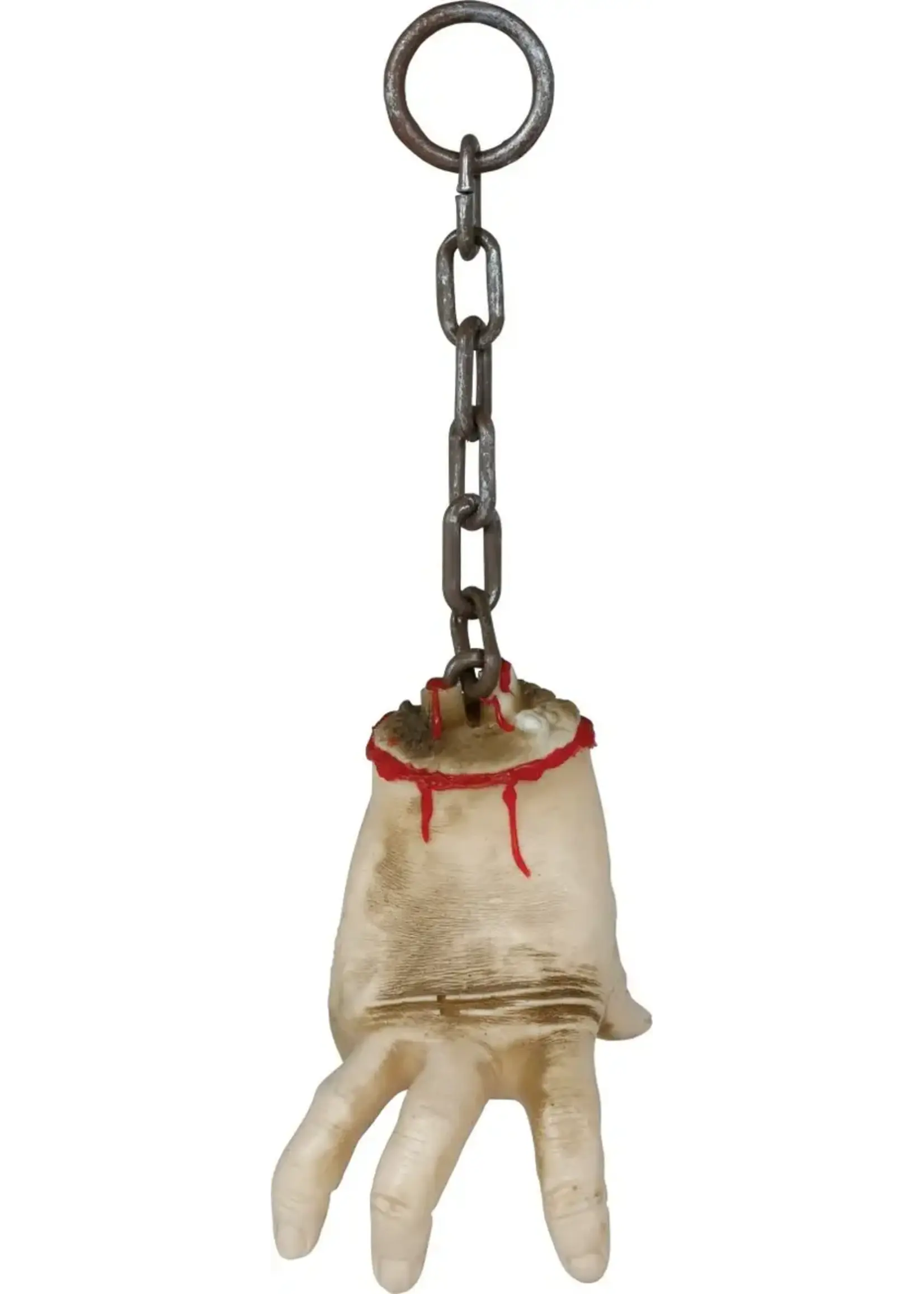 Fiestas Guirca Afgehakte hand met ketting van 40 cm