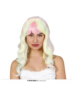 Fiestas Guirca Pruik Pastel Multicolor