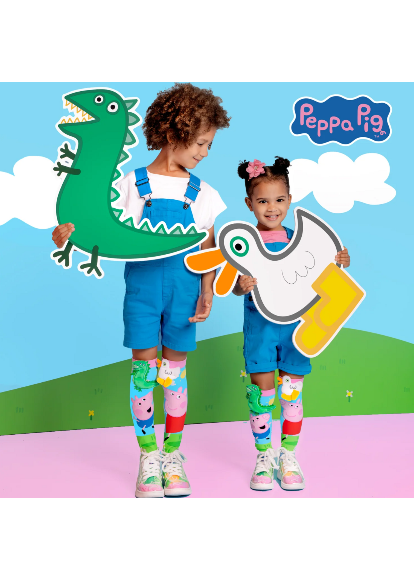 MadMia MadMia Pegga Pig & George sokken