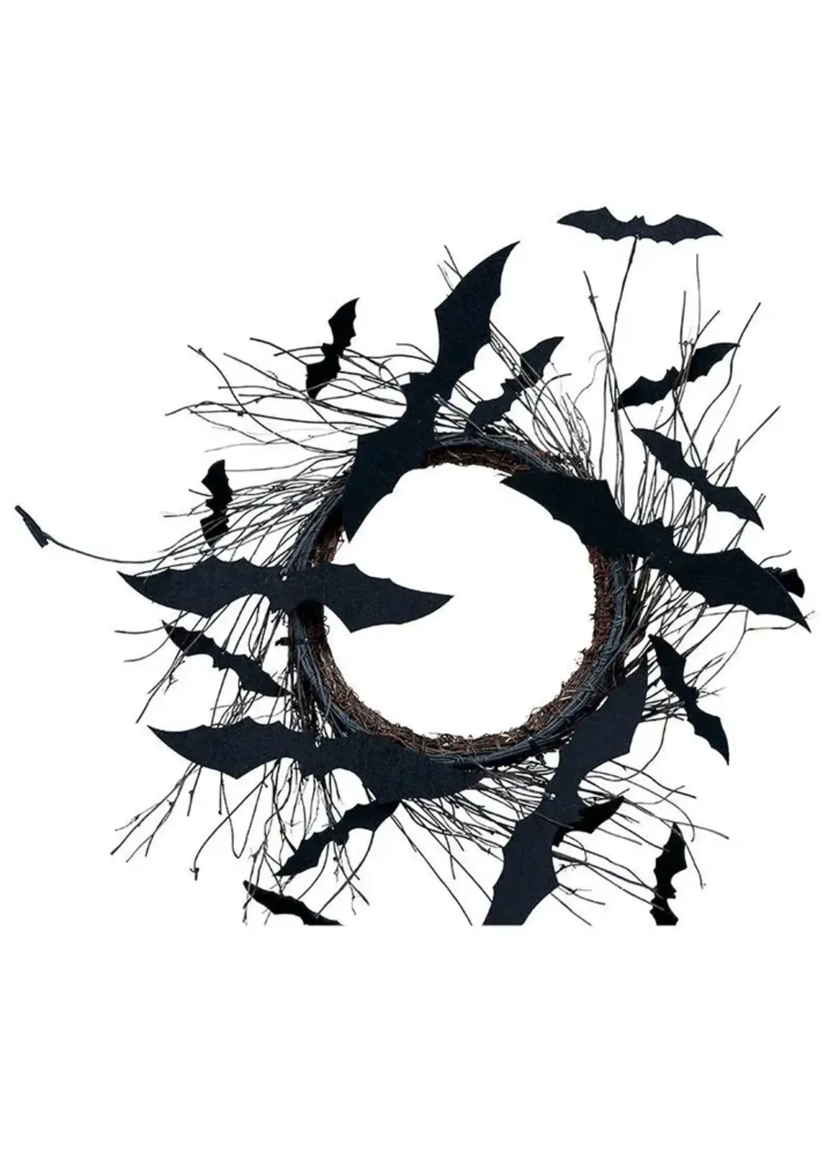 Fiestas Guirca Halloweendecoratie Kroon Vleermuizen