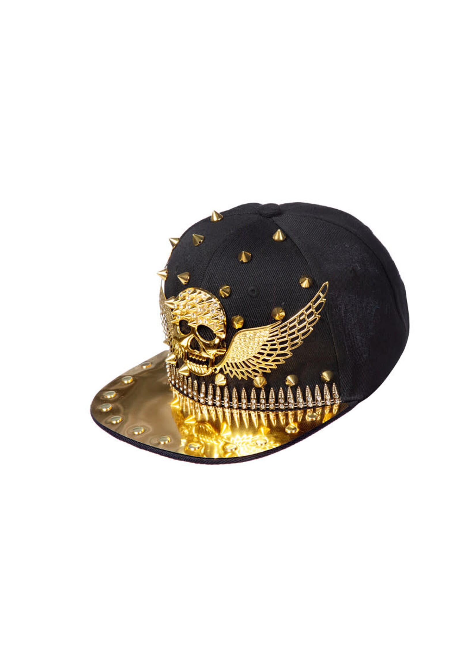 Wilbers & Wilbers Baseball cap skull met vleugels