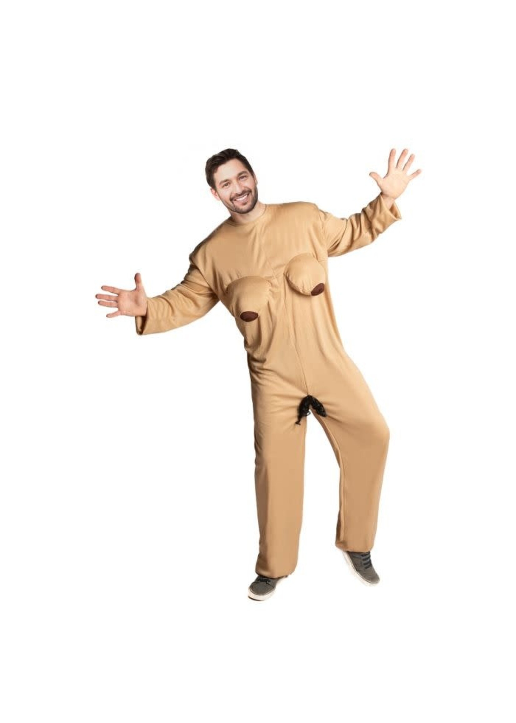 Feestkleding Breda Kostuum naakte vrouw one-size