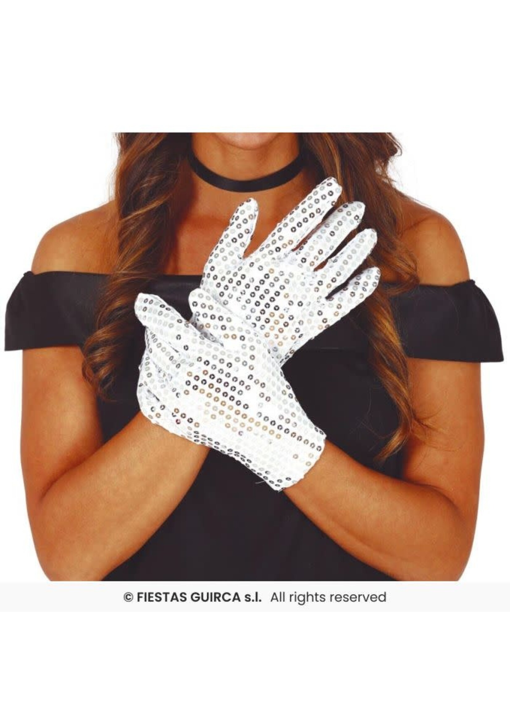 Fiestas Guirca Handschoen pailletten