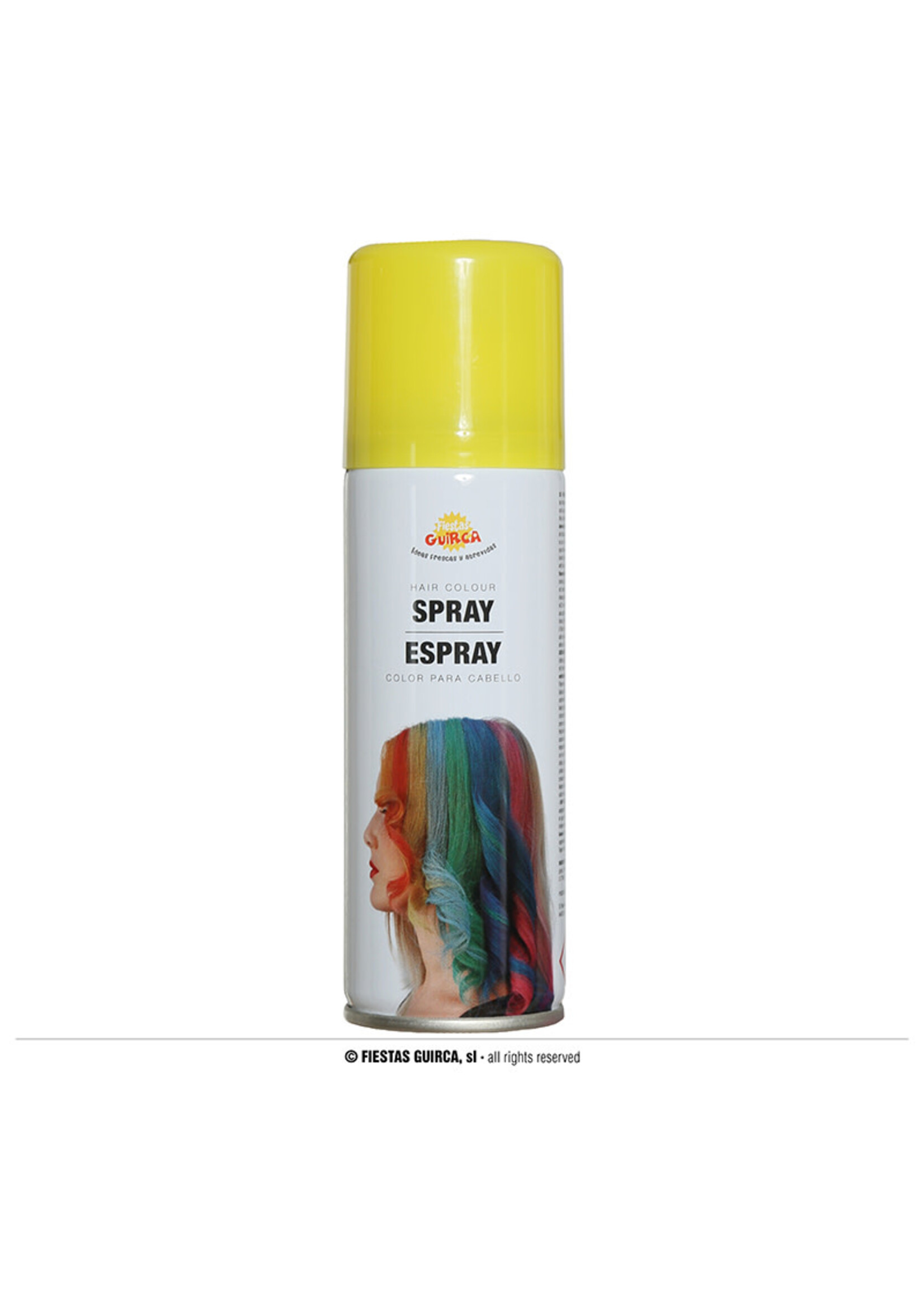 Fiestas Guirca Haarspray geel