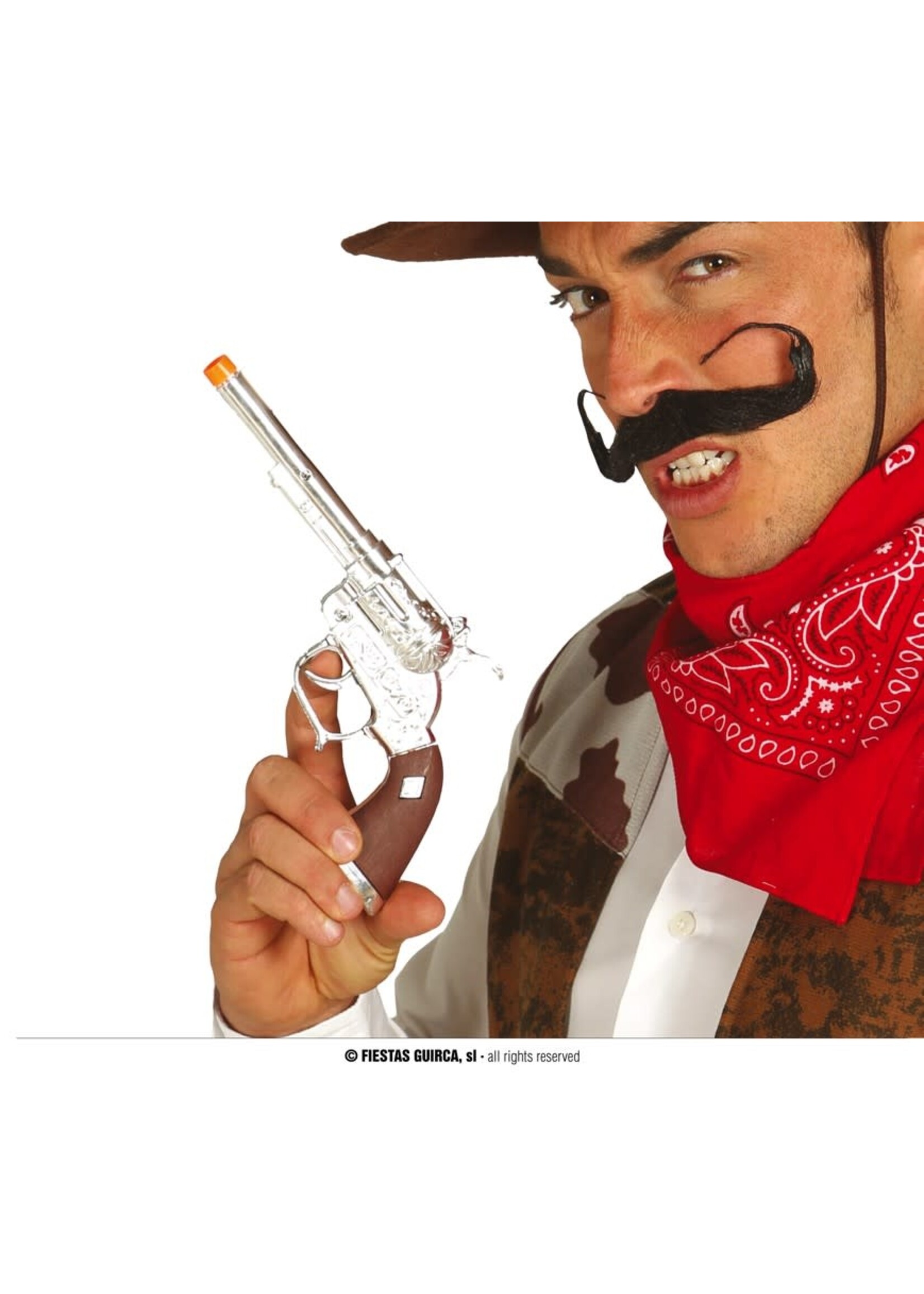 Fiestas Guirca Cowboy Revolver Plastic