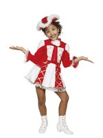 Wilbers & Wilbers Kinderkostuum dansmarietje bi-stretch rood