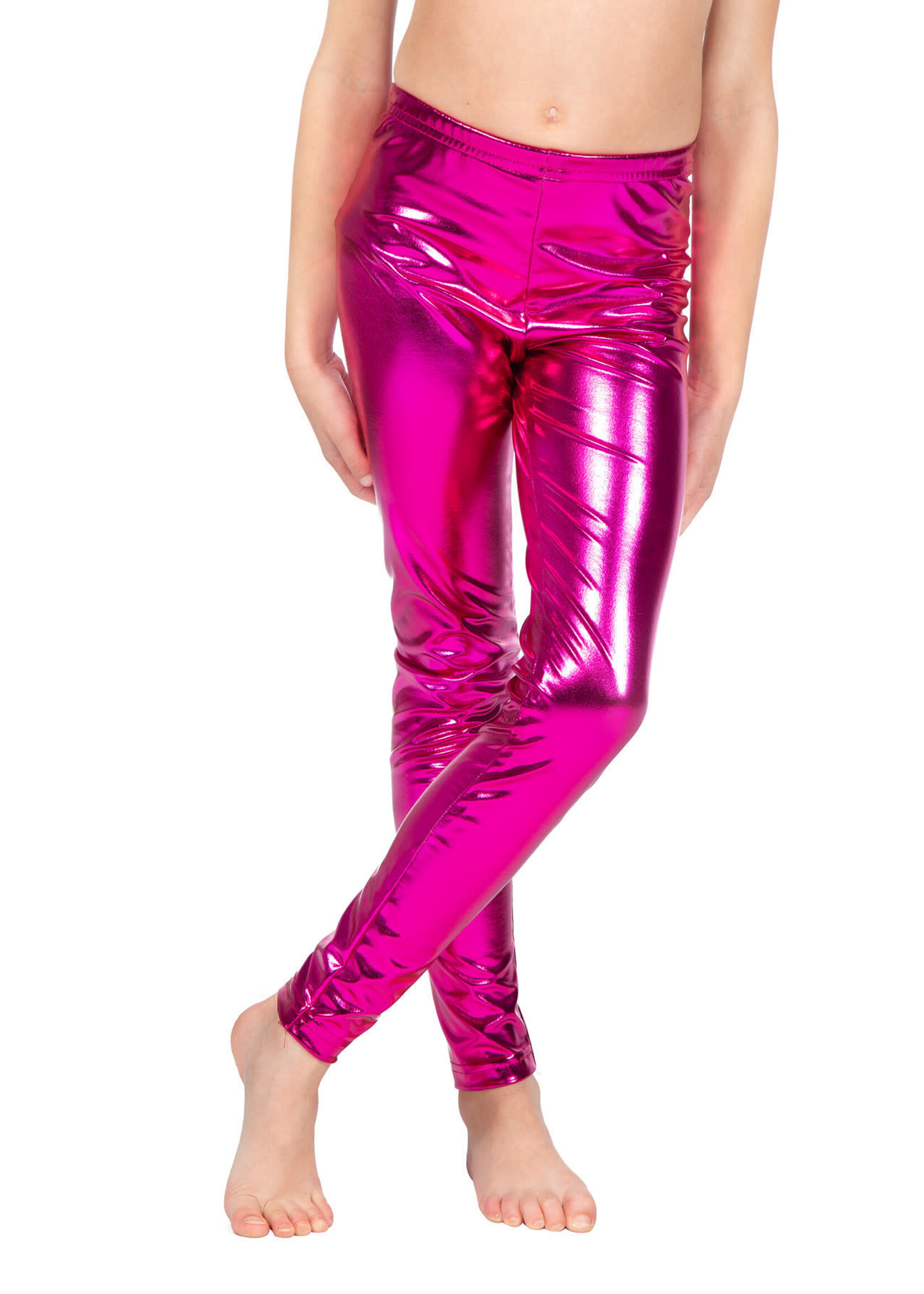 Wilbers & Wilbers Legging metallic fuchsia kind
