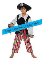 Feestkleding Breda Kostuum Piraat Schateiland kind