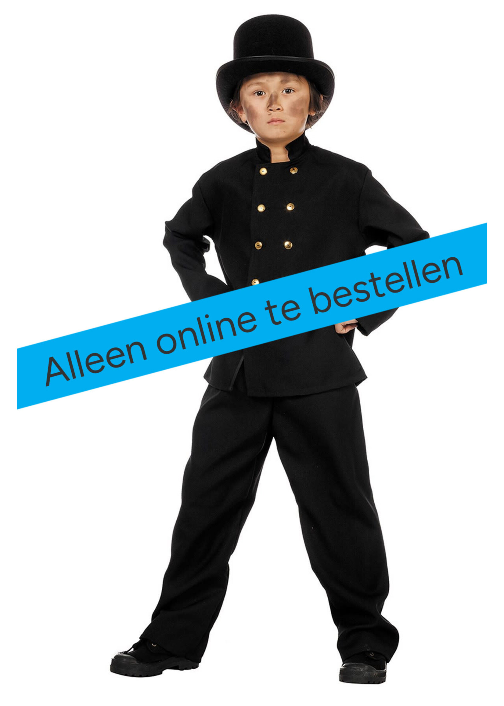Wilbers & Wilbers Kinderkostuum schoorsteenveger