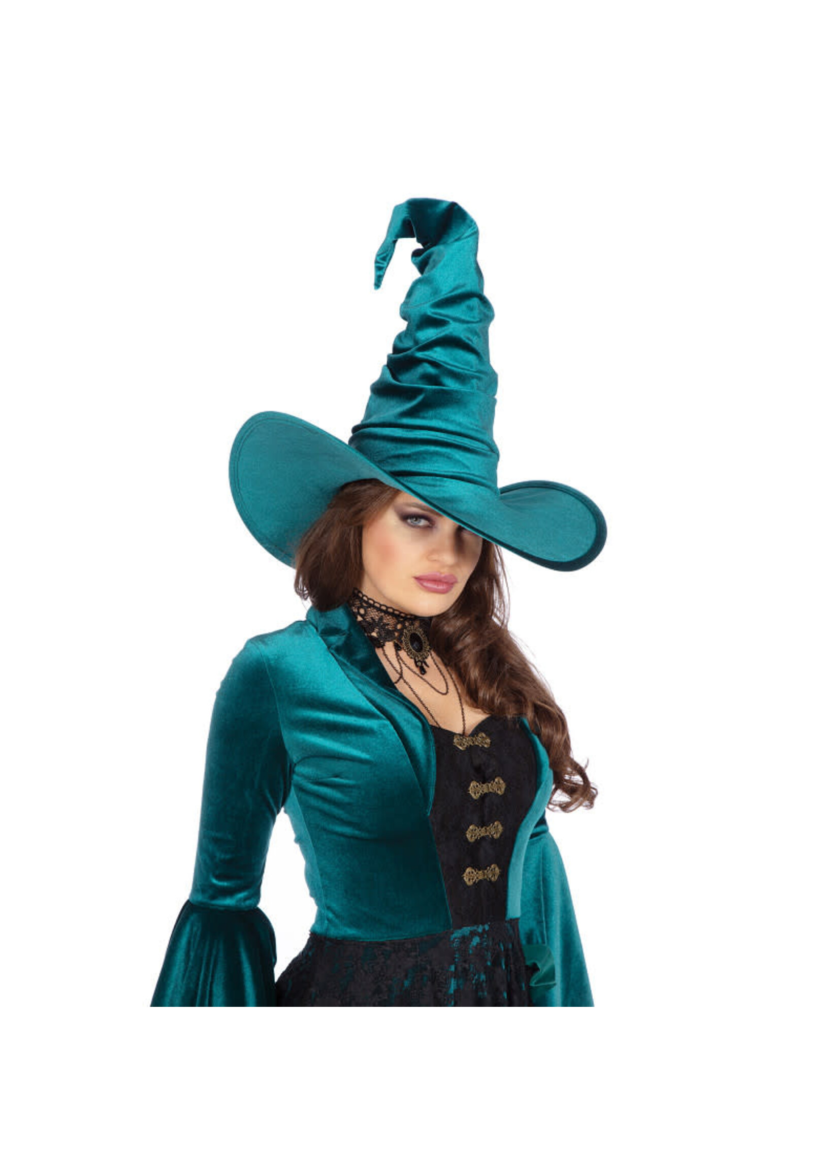 Wilbers & Wilbers Heksenhoed velvet groen