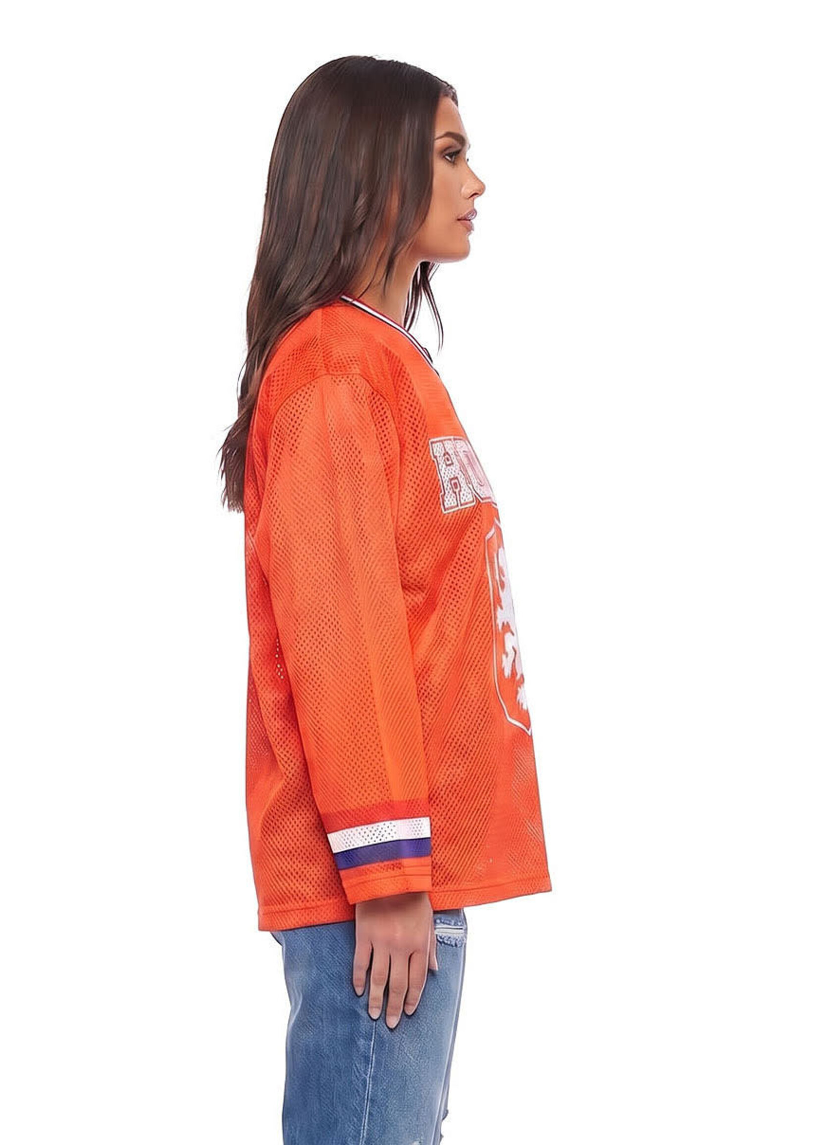 Wilbers & Wilbers Ijshockeyshirt Holland lange mouwen (oversized)