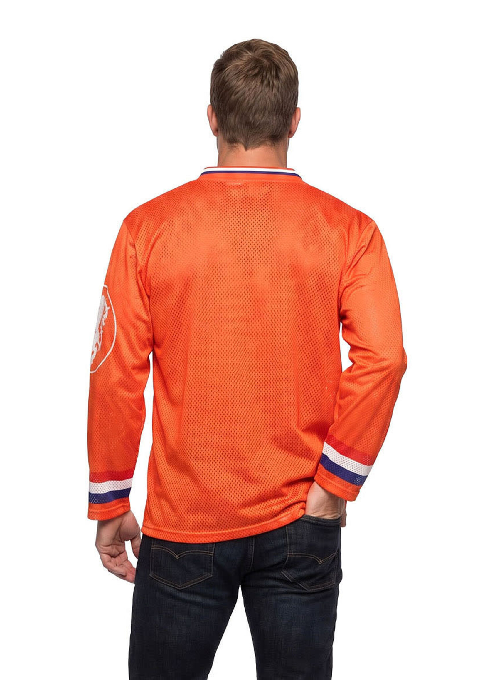 Wilbers & Wilbers Ijshockeyshirt Holland lange mouwen (oversized)