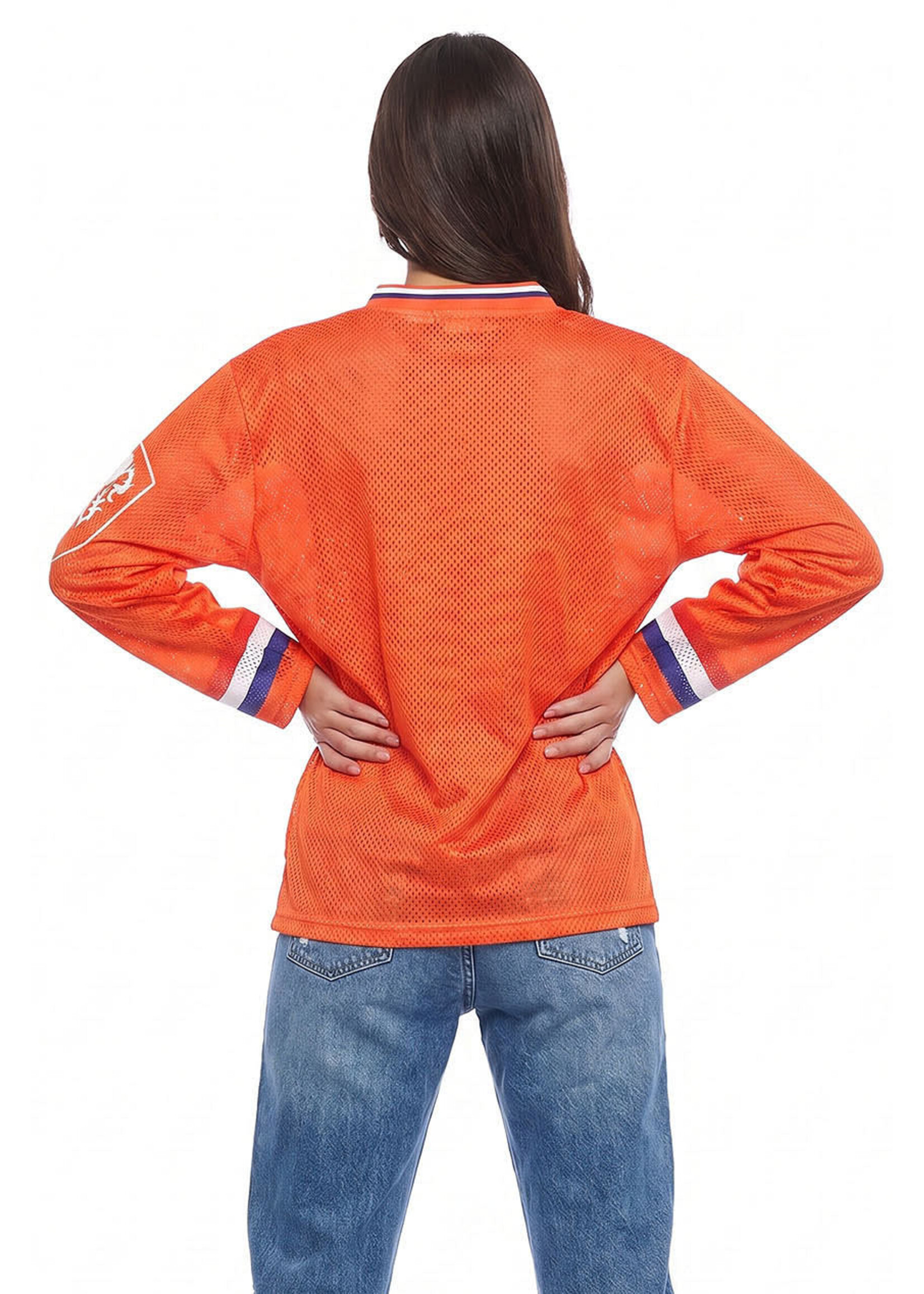 Wilbers & Wilbers Ijshockeyshirt Holland lange mouwen (oversized)