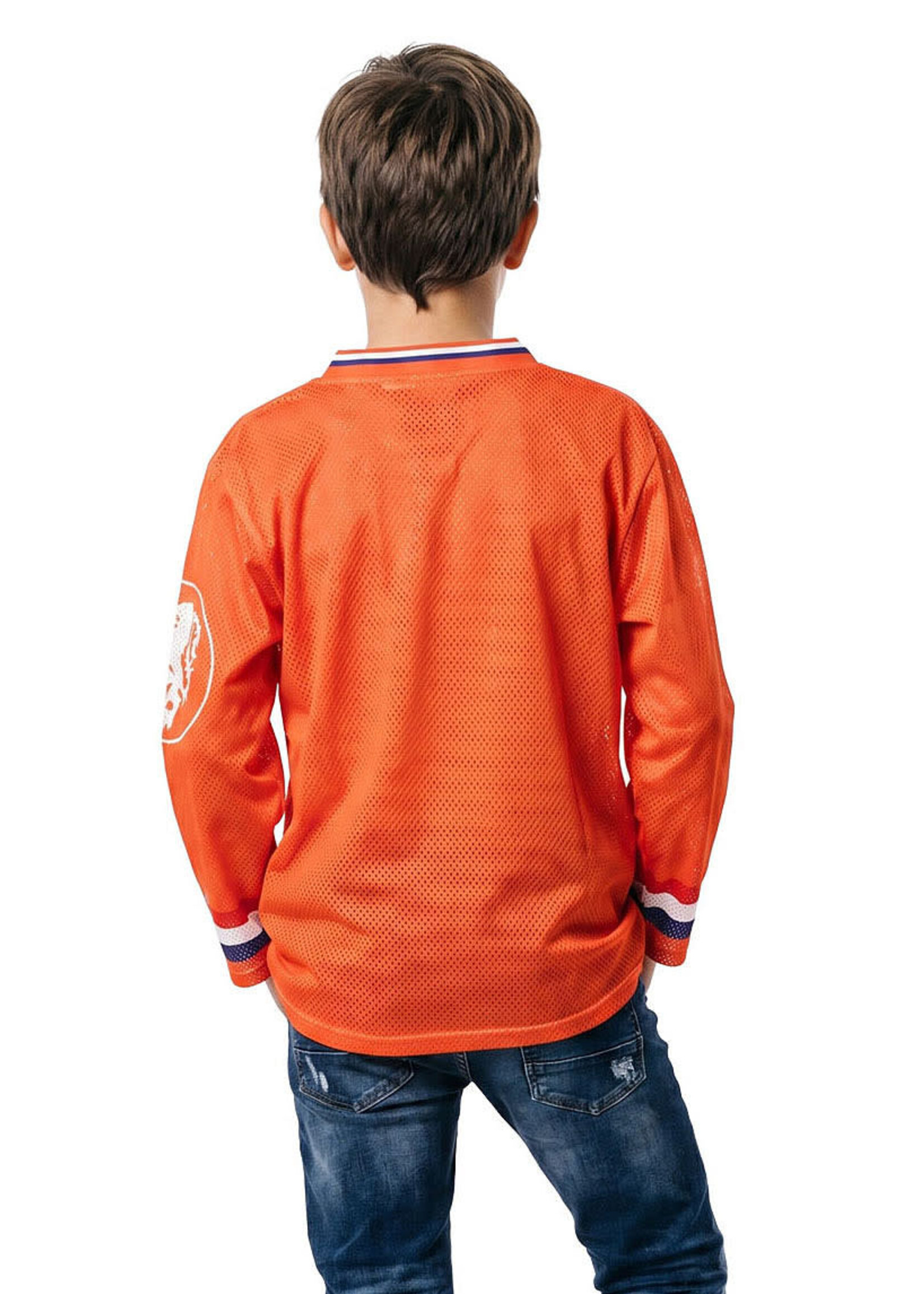Wilbers & Wilbers Ijshockeyshirt Holland lange mouwen (oversized) 152/164