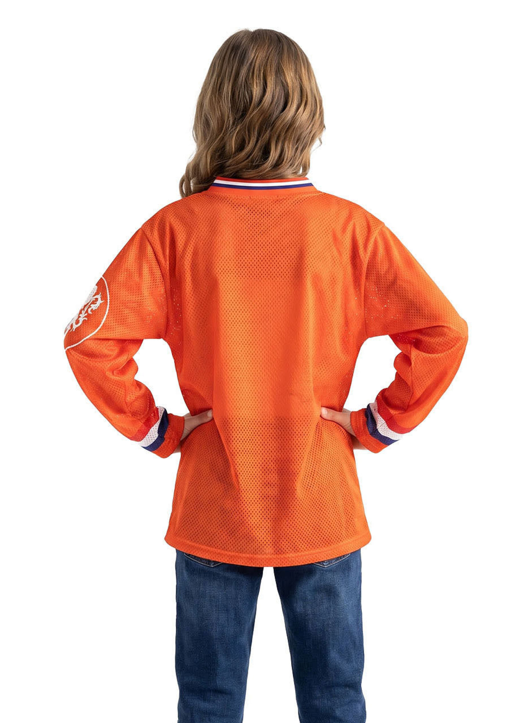 Wilbers & Wilbers Ijshockeyshirt Holland lange mouwen (oversized) 152/164