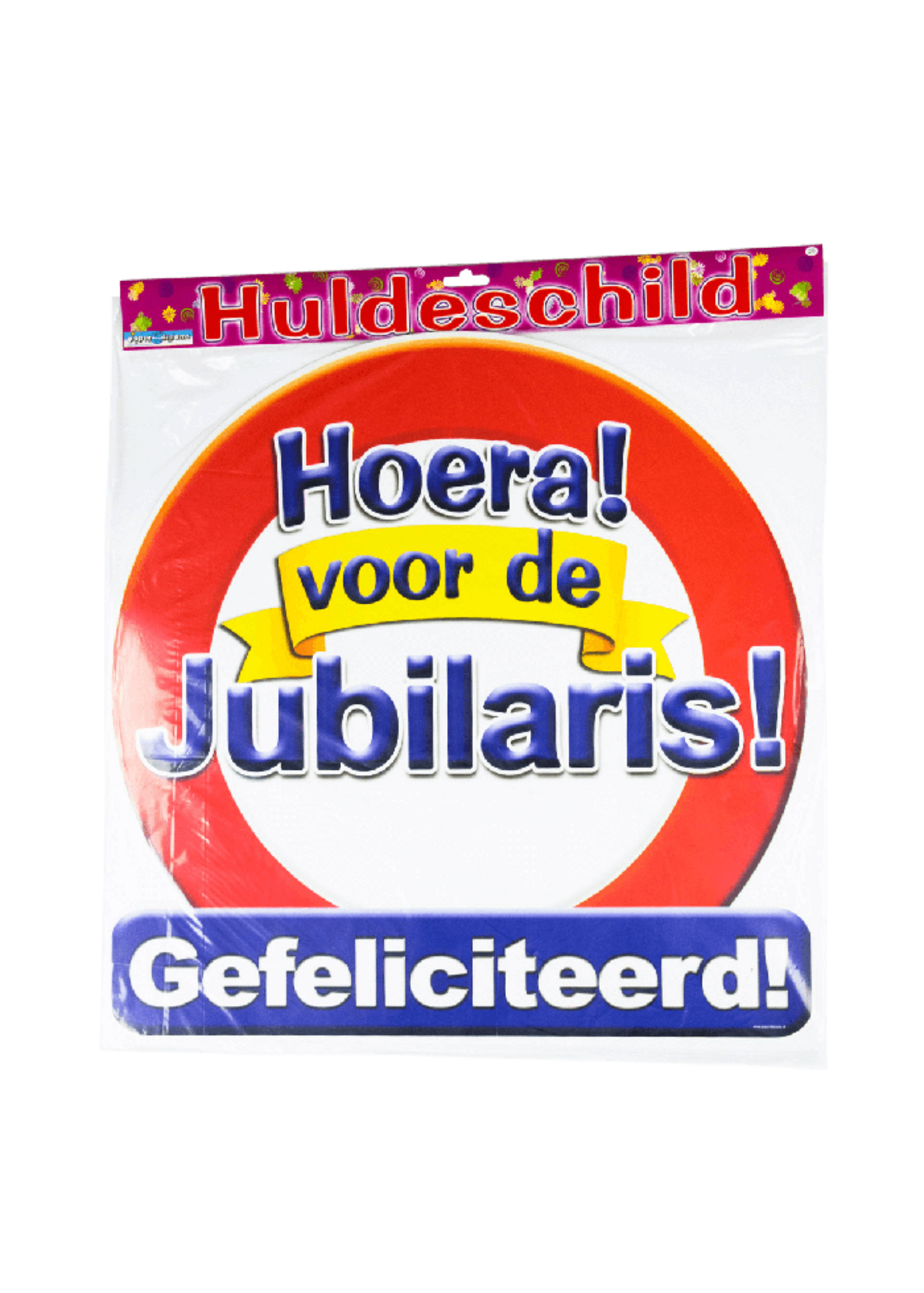 Feestkleding Breda Huldeschild verkeersbord jubileum
