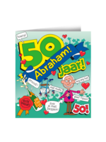 Feestkleding Breda Wenskaart - Abraham cartoon