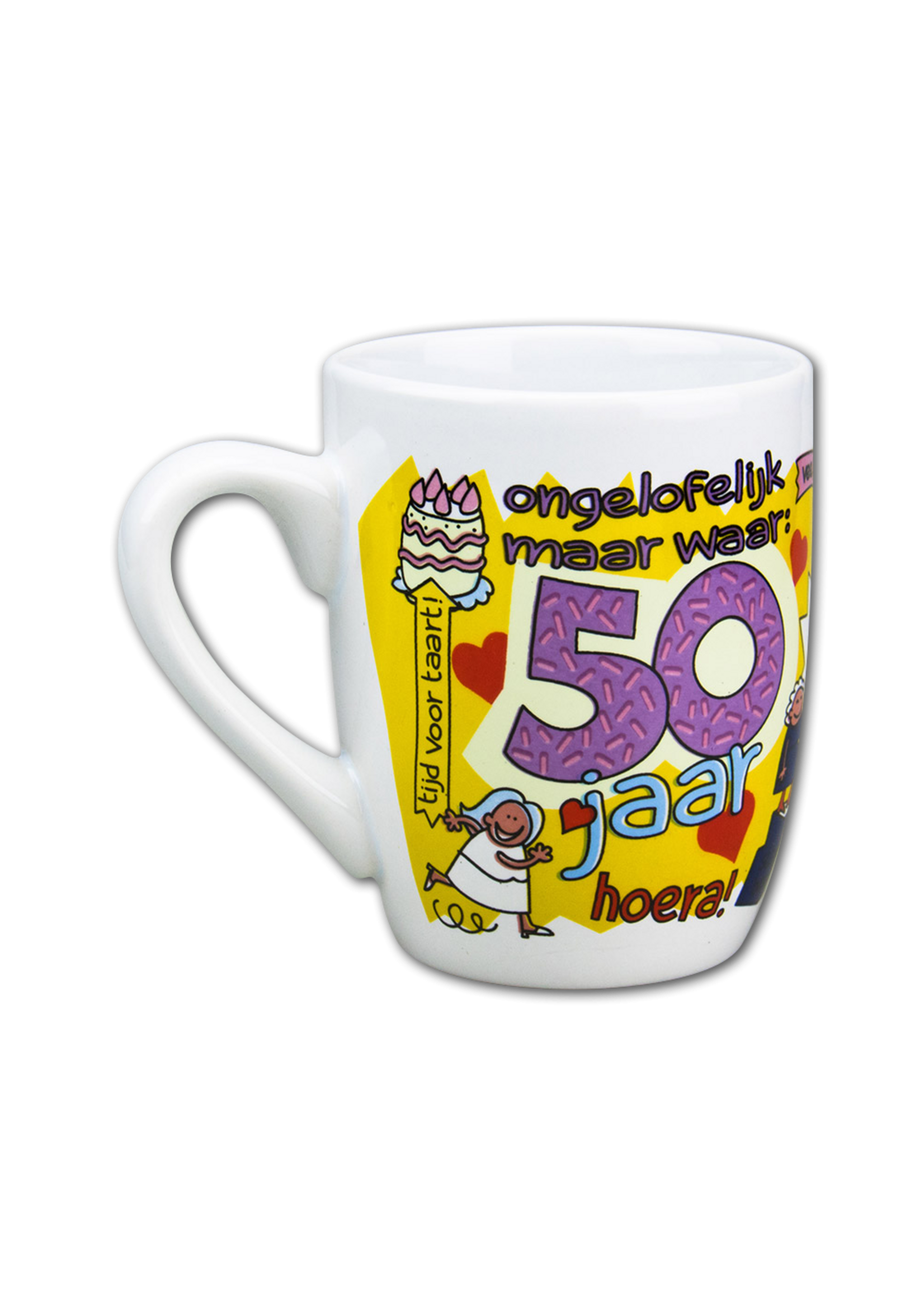 Feestkleding Breda Mok cartoon 50 jaar vrouw